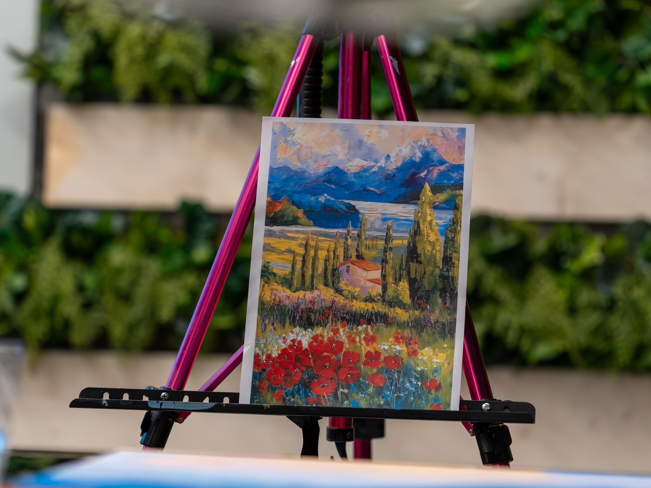 MICE мероприятие — мастер класс по акварели. Репортажный фотограф в Красной Поляне и Сочи Павлюченко Екатерина