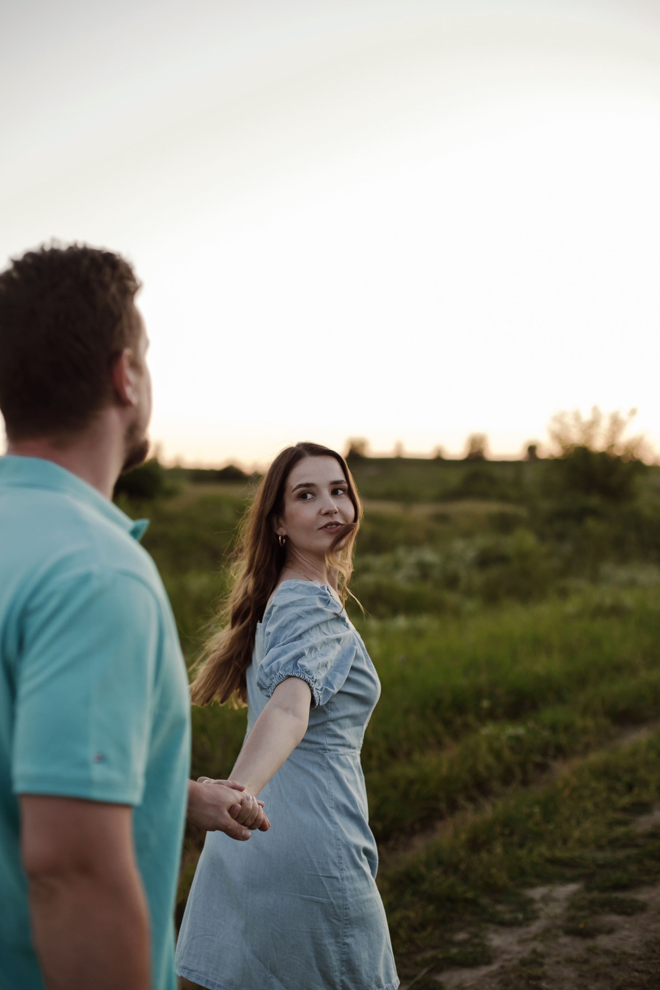 Колтушские высоты — Марина и Сергей. Портретный фотограф в Санкт-Петербурге Элина Ситникова