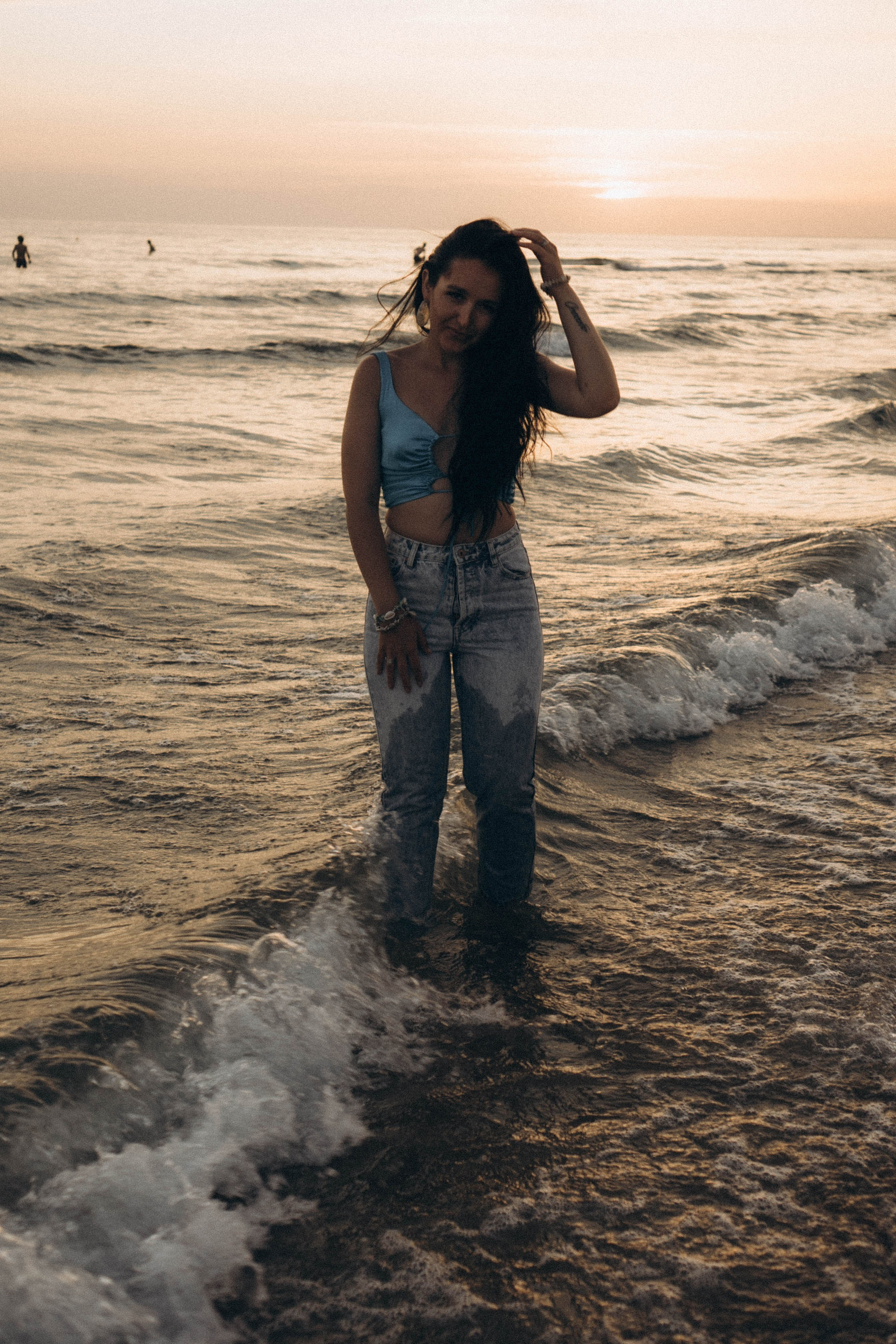 Июльский вечер на берегу черного моря. Профессиональный фотограф, Санкт-Петербург — Виктория Богомолова