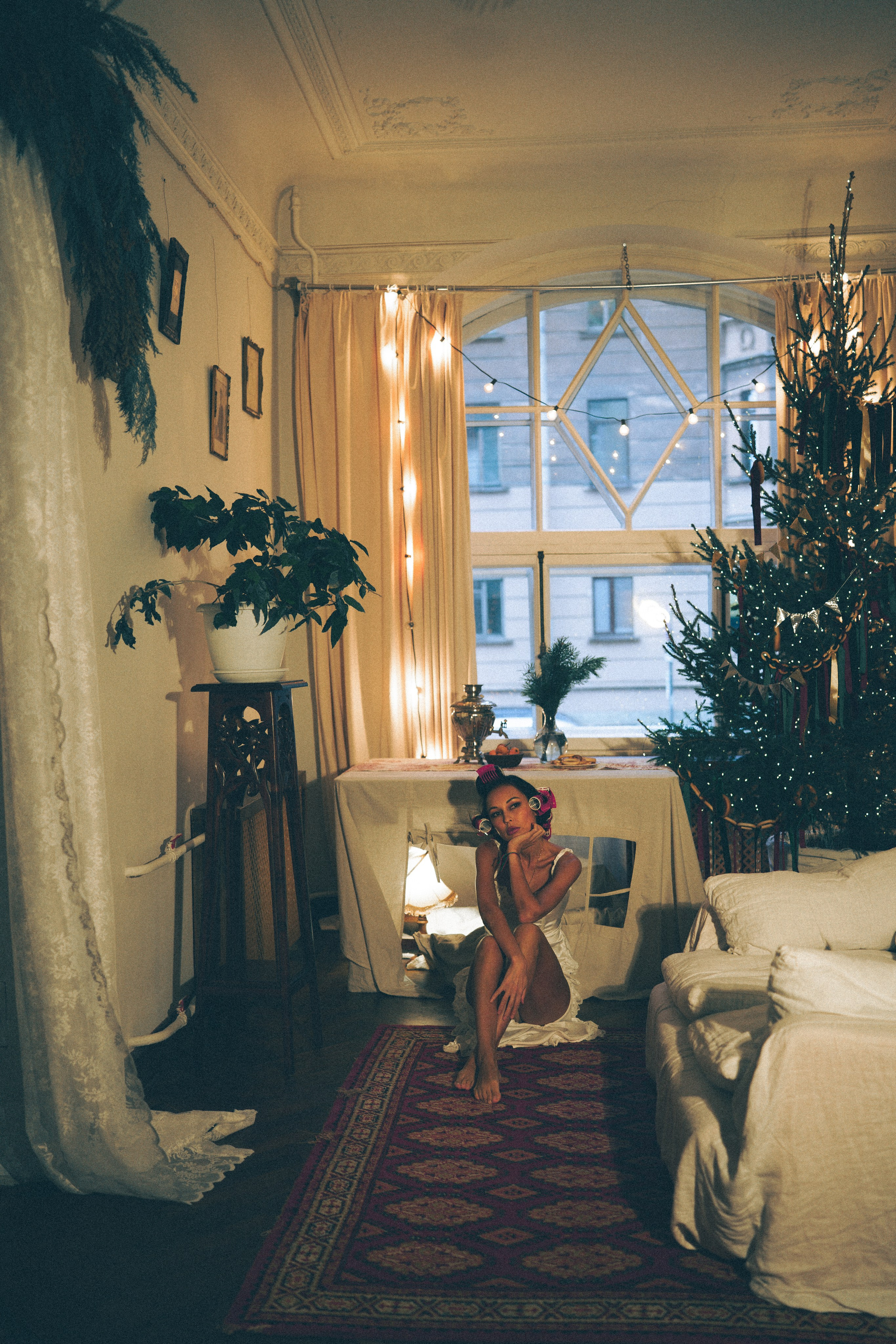 ФОТОСЕСИИЯ К НОВОМУ ГОДУ В АТМОСФЕРНОЙ СТУДИИВ ЦЕНТРЕ ПИТЕРАИ ВИНТАЖНЫЙ ОБРАЗ. Профессиональный фотограф, Санкт-Петербург — Виктория Богомолова