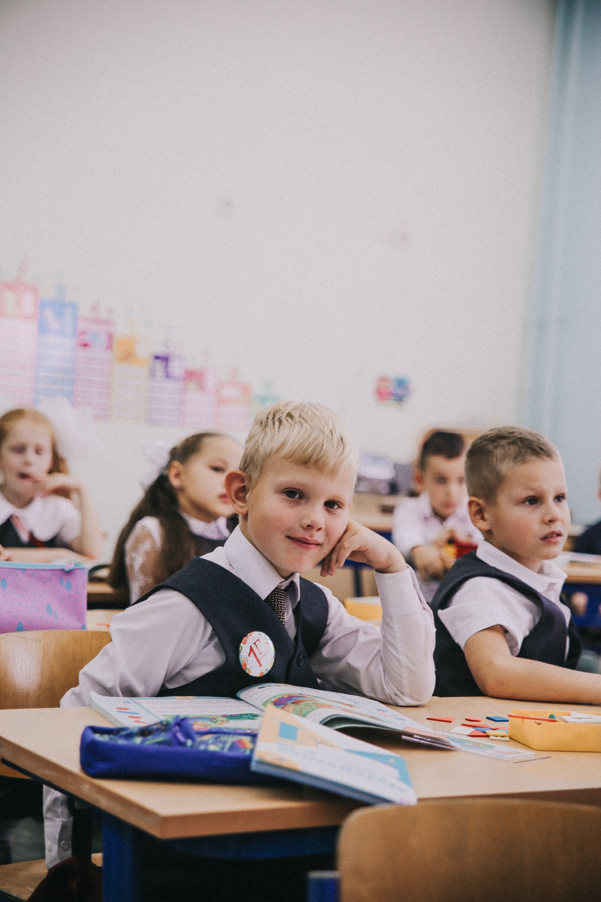 Первоклашки. Фотограф в Серпухове и Тарусе Ксения Царёва