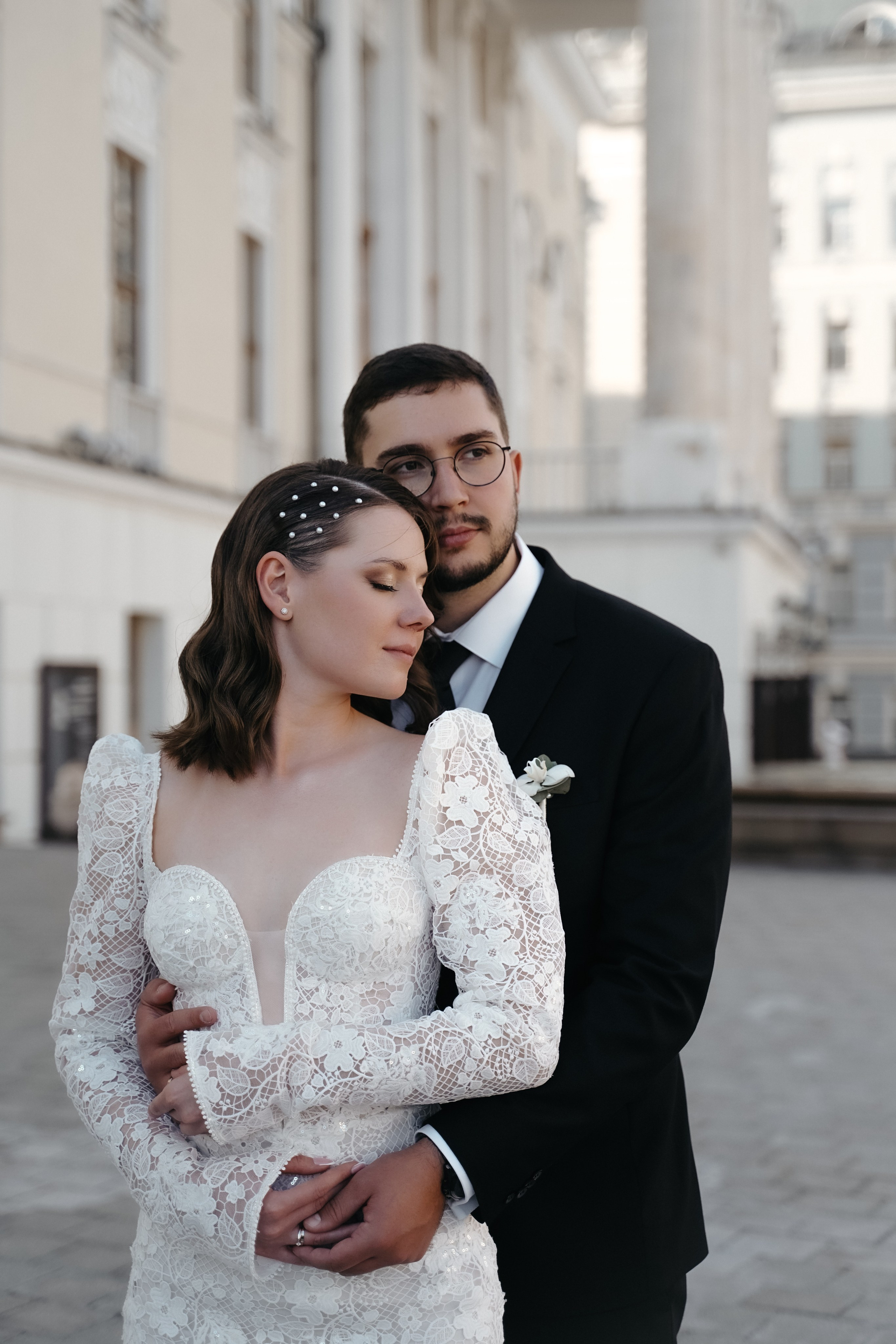 Утро невесты и жениха в отеле Plaza Garden Moscow WTC, роспись в отеле Националь и прогулка у Большого театра