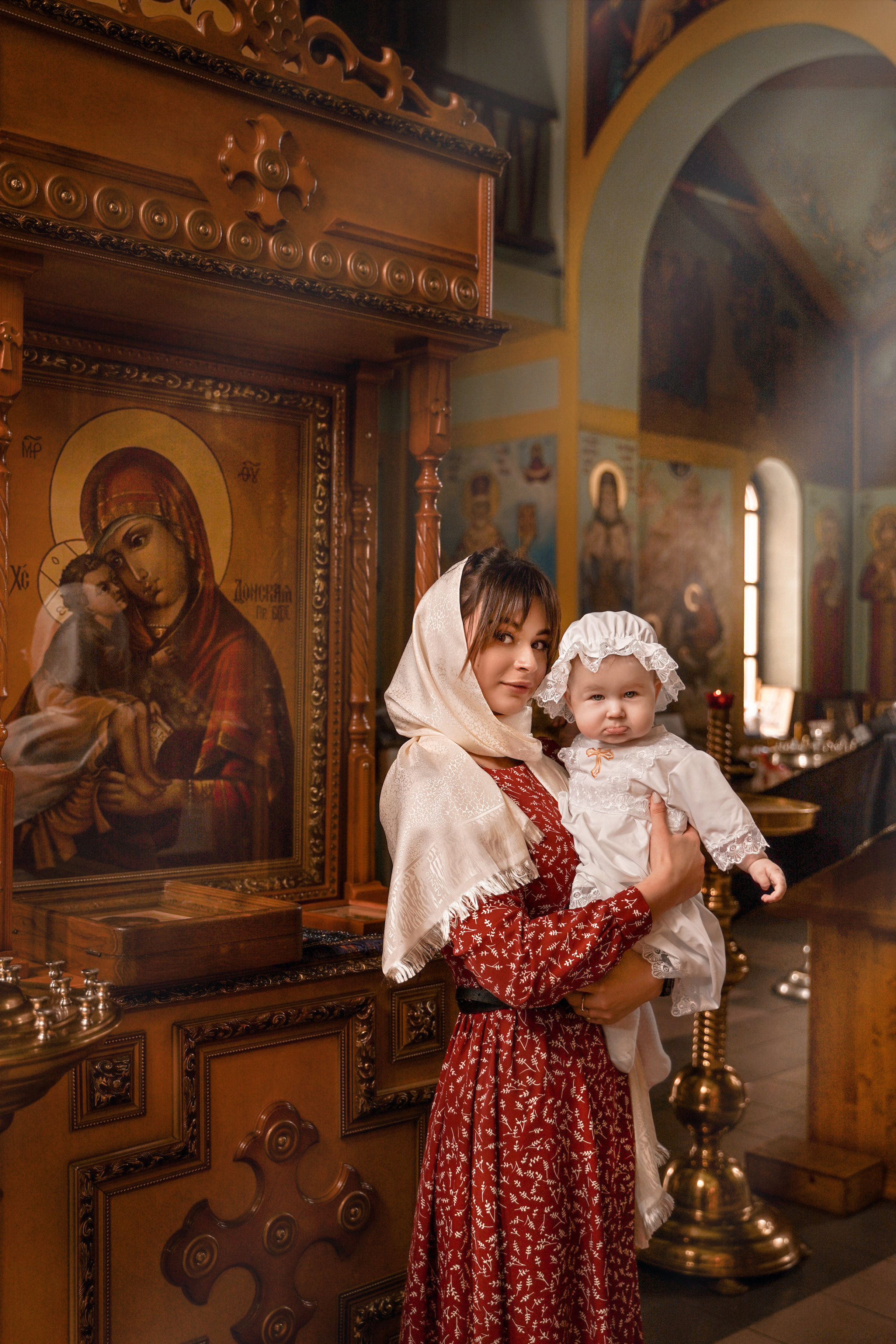 Таинство крещения. Семейный фотограф в Волгодонске Анастасия Шипилова