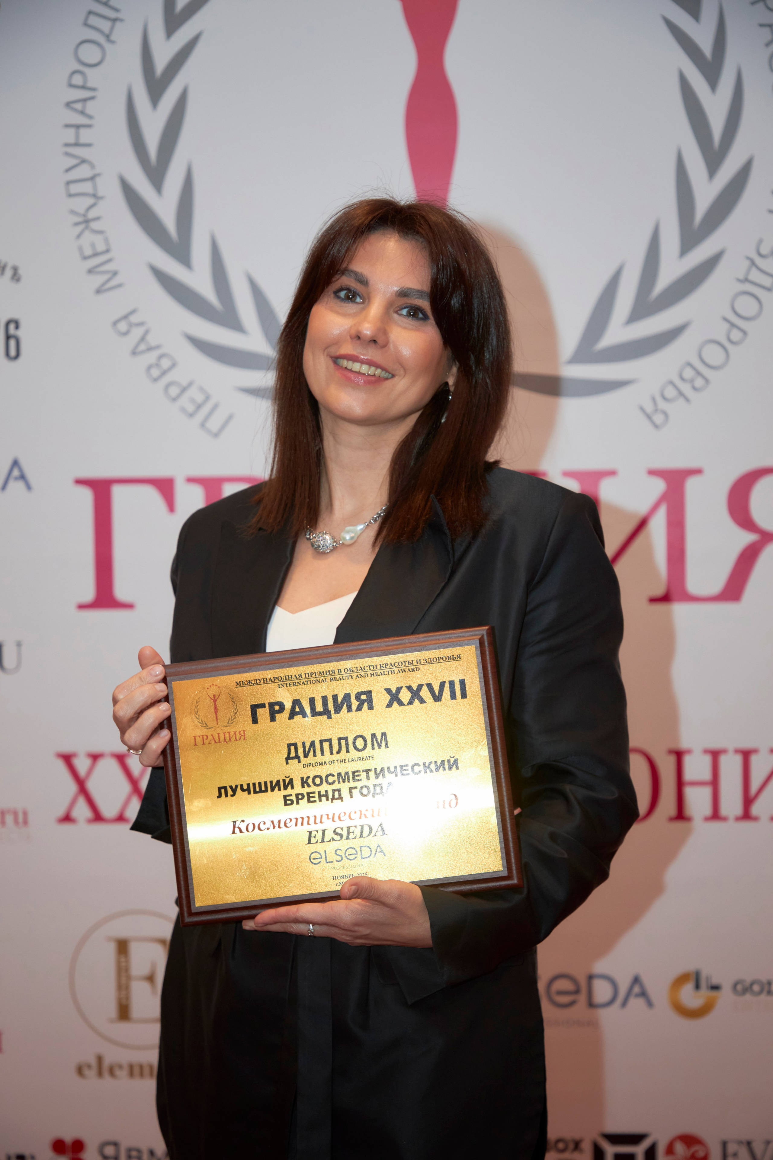 Вручение премии красоты Gracia Awards. Анна Потявина. Фотограф Москва