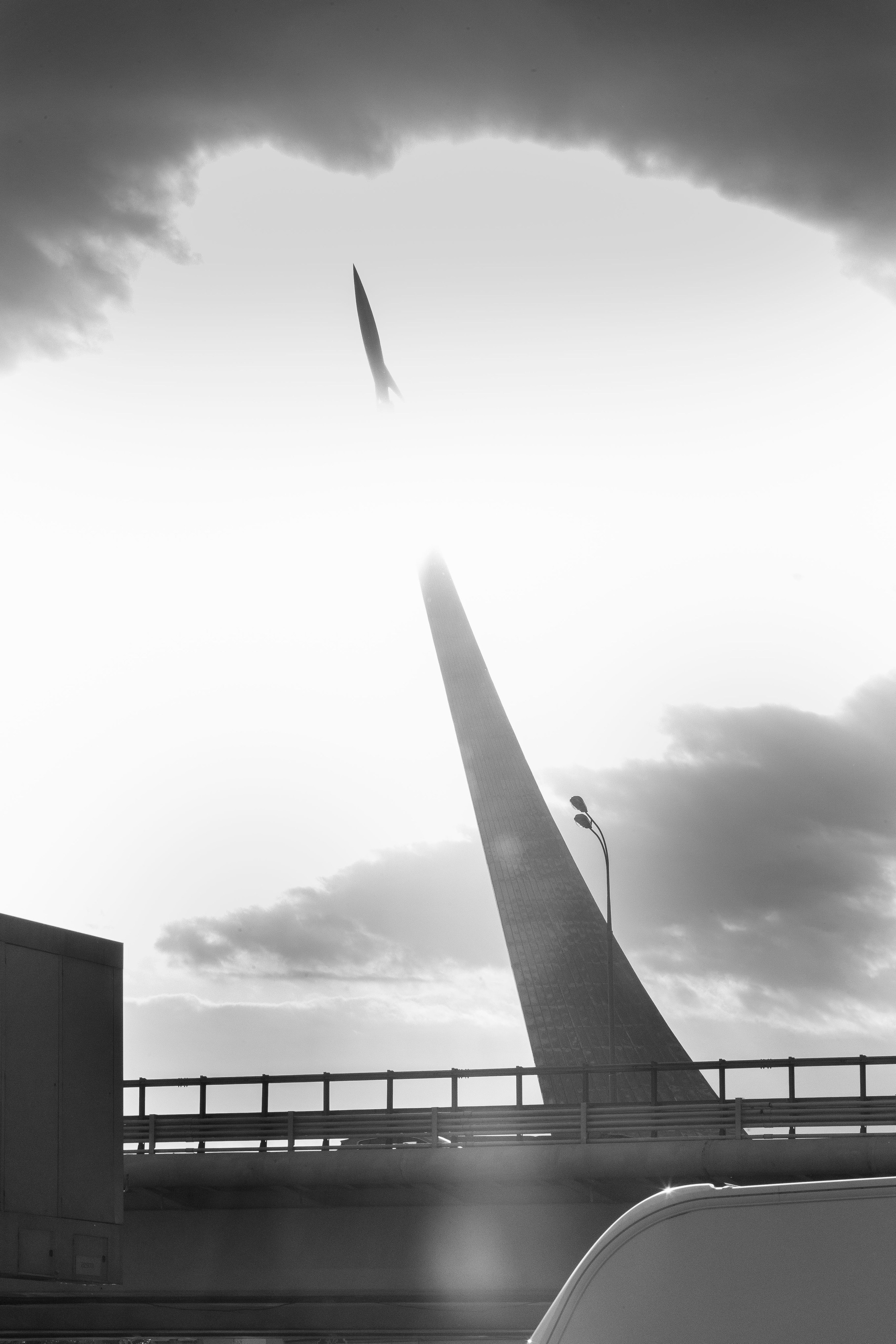 Монумент Покорителям космоса. Проект фотографа Александра Высокина — «Фотоархитектоника»