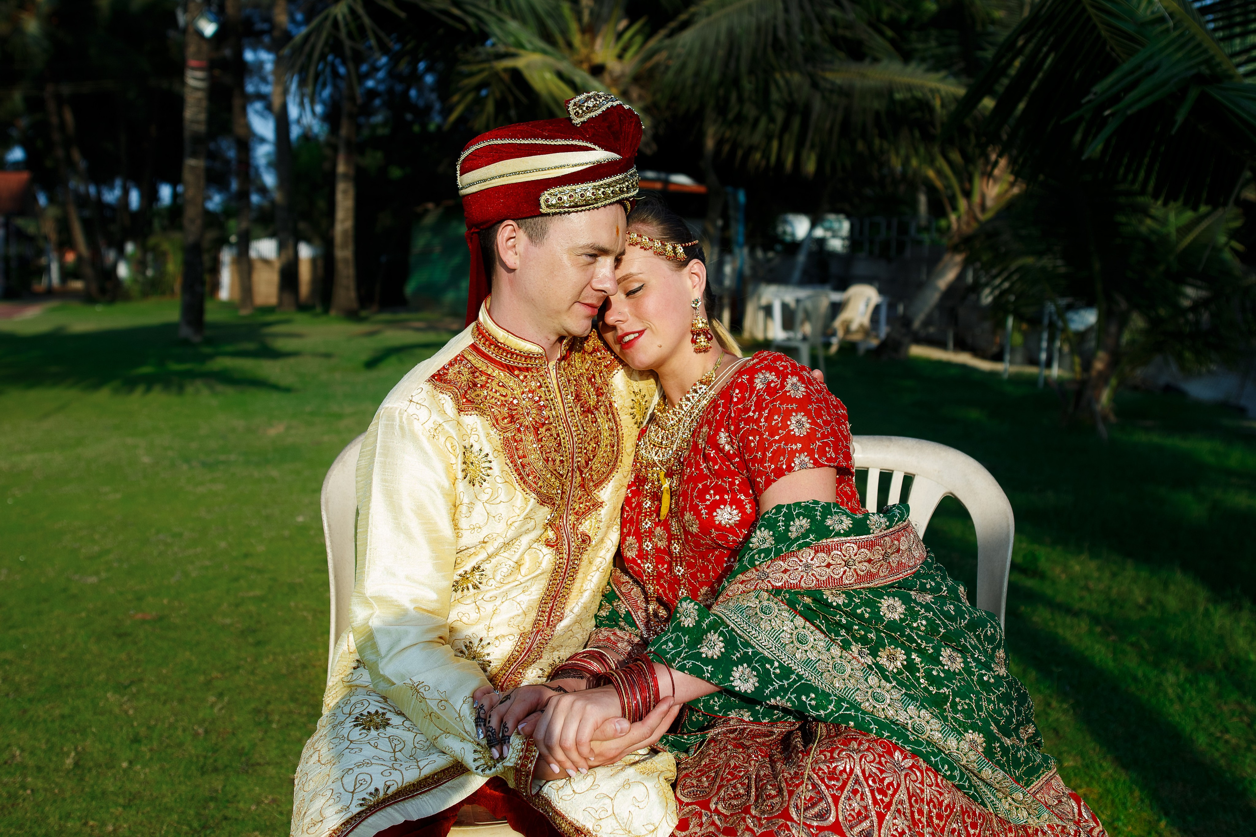 Церемония в индийском храме