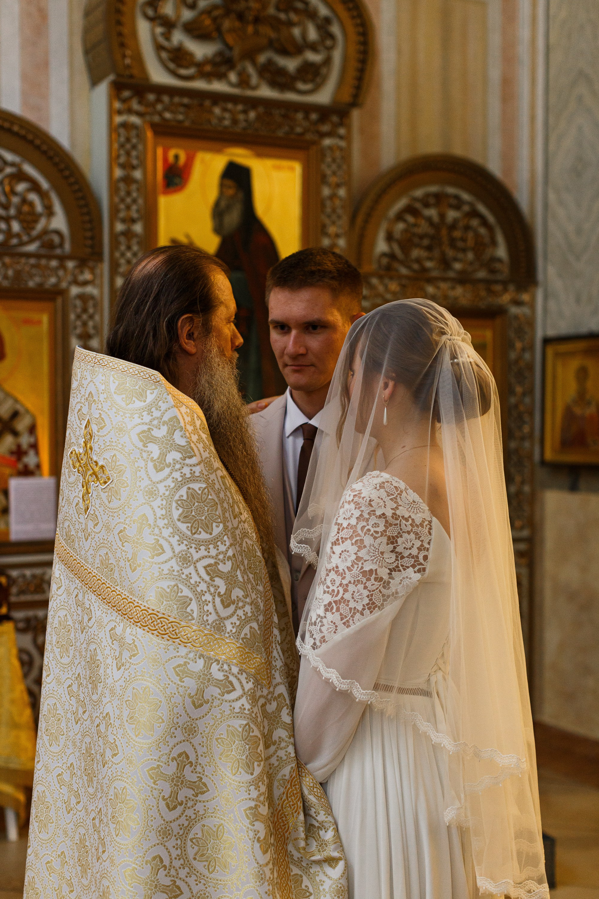 Венчание в храме Живоначальной Троицы на Шаболовке