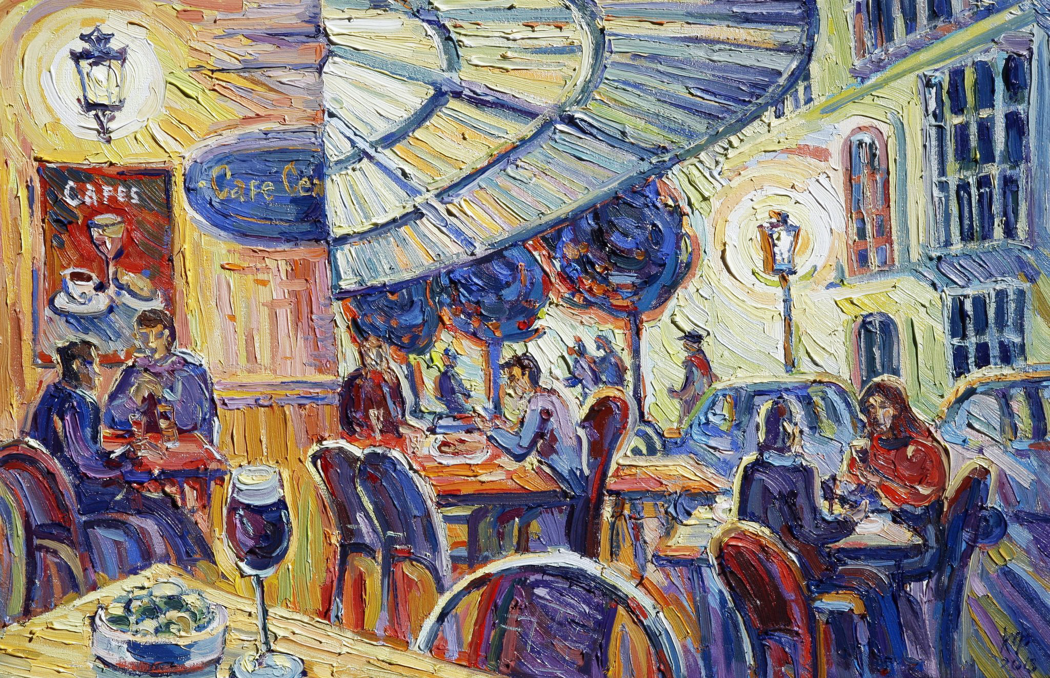 Andalusian Bar Terrace in Tarifa