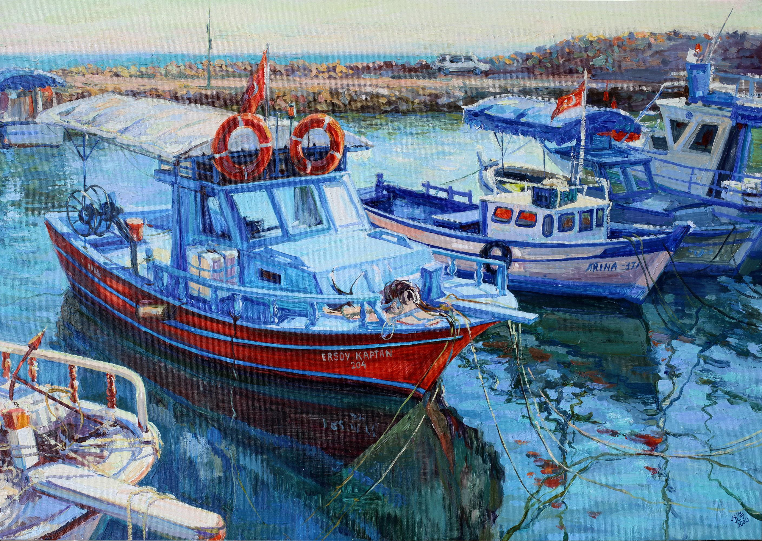 Boats in Bodrum marina