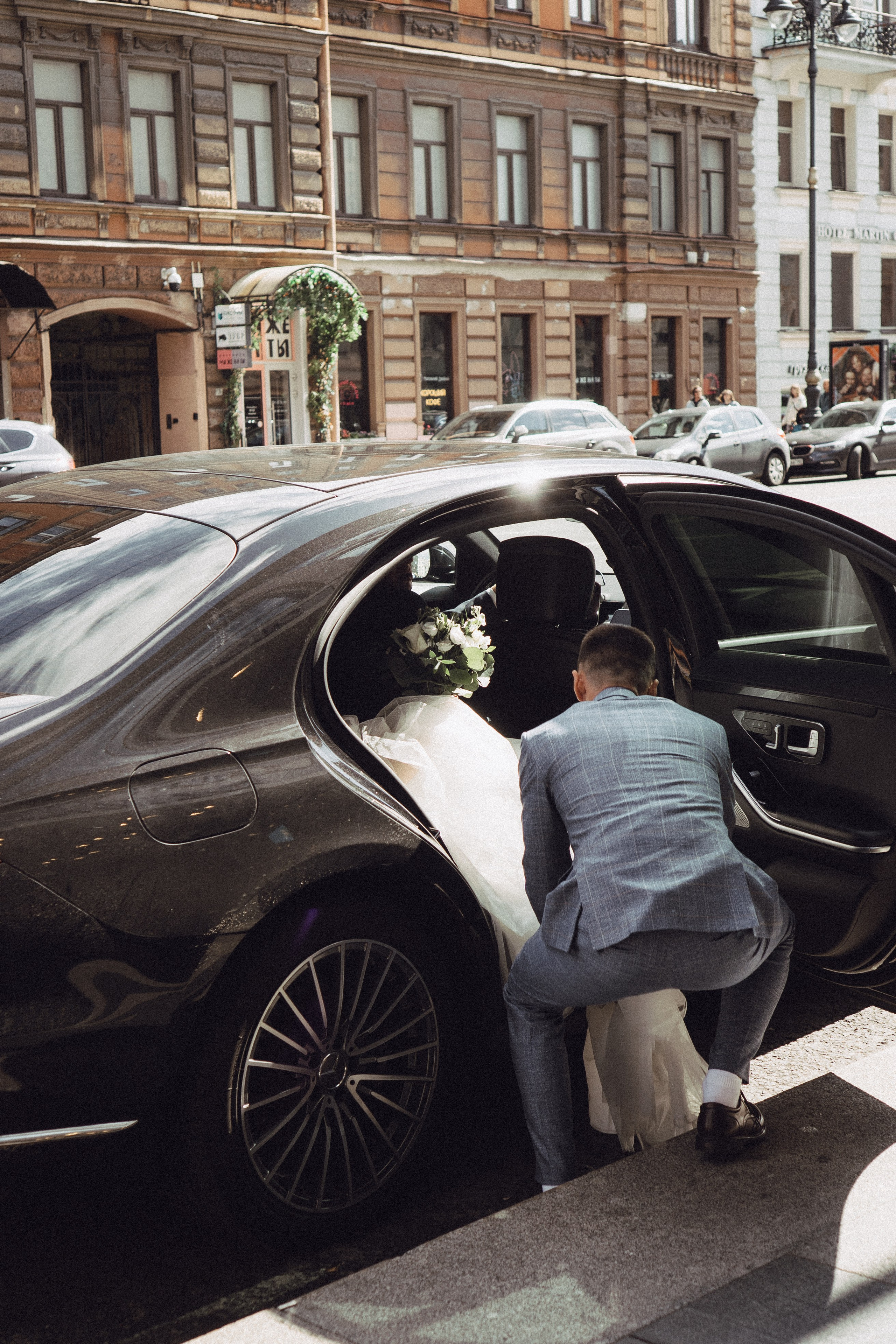 СВАДЕБНАЯ ПРОГУЛКА РЕСТОРАН МЫ ЖЕ НА ТЫ И ФОТОСЕССИИЯ С АВТОМОБИЛЕМ. Профессиональный фотограф, Санкт-Петербург — Виктория Богомолова