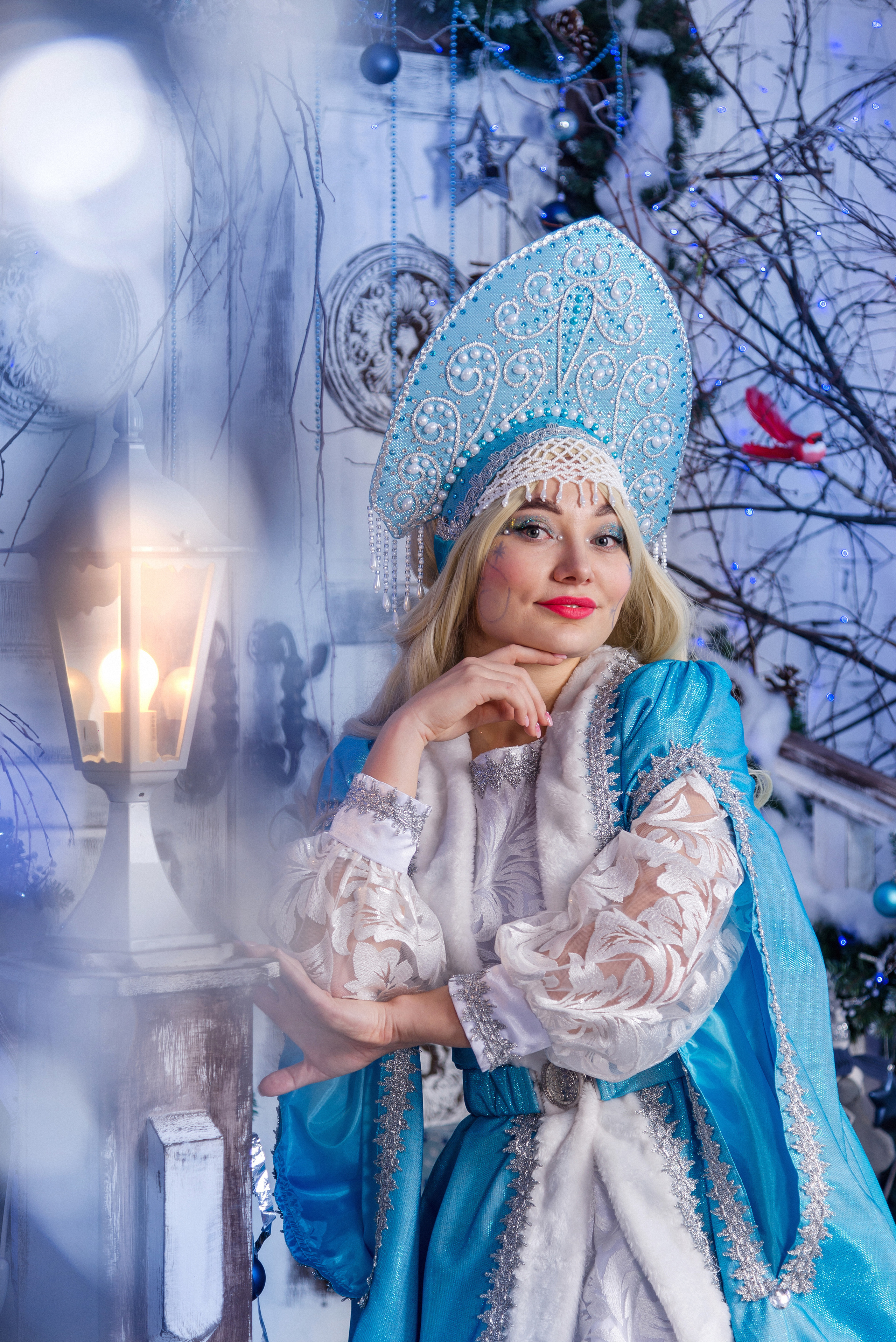 Дед Мороз и Снегурочка. Анимация Натальи Старостининой. Фотограф Опыт Качество Скорость Горный Алтай Барнаул