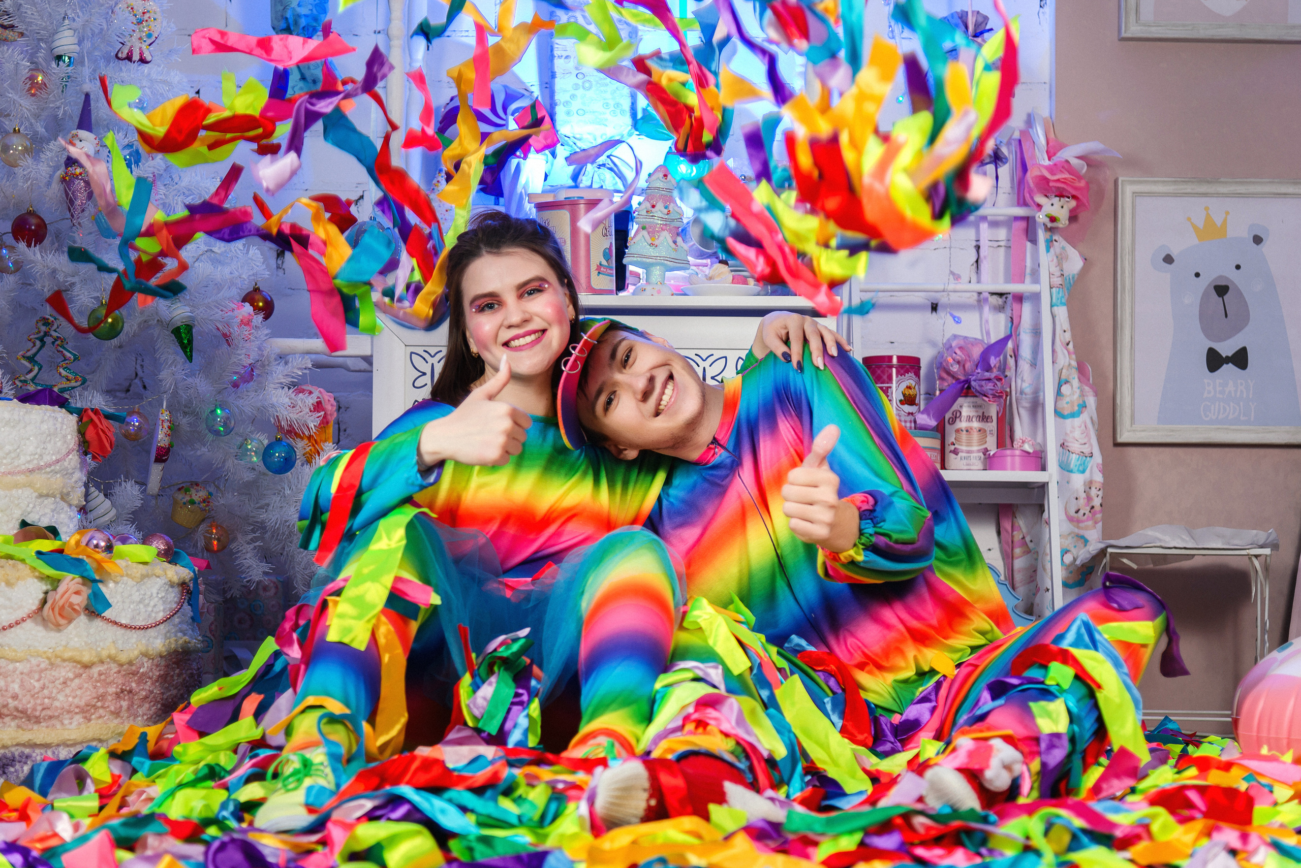 Дед Мороз и Снегурочка. Анимация Натальи Старостининой. Фотограф Опыт Качество Скорость Горный Алтай Барнаул