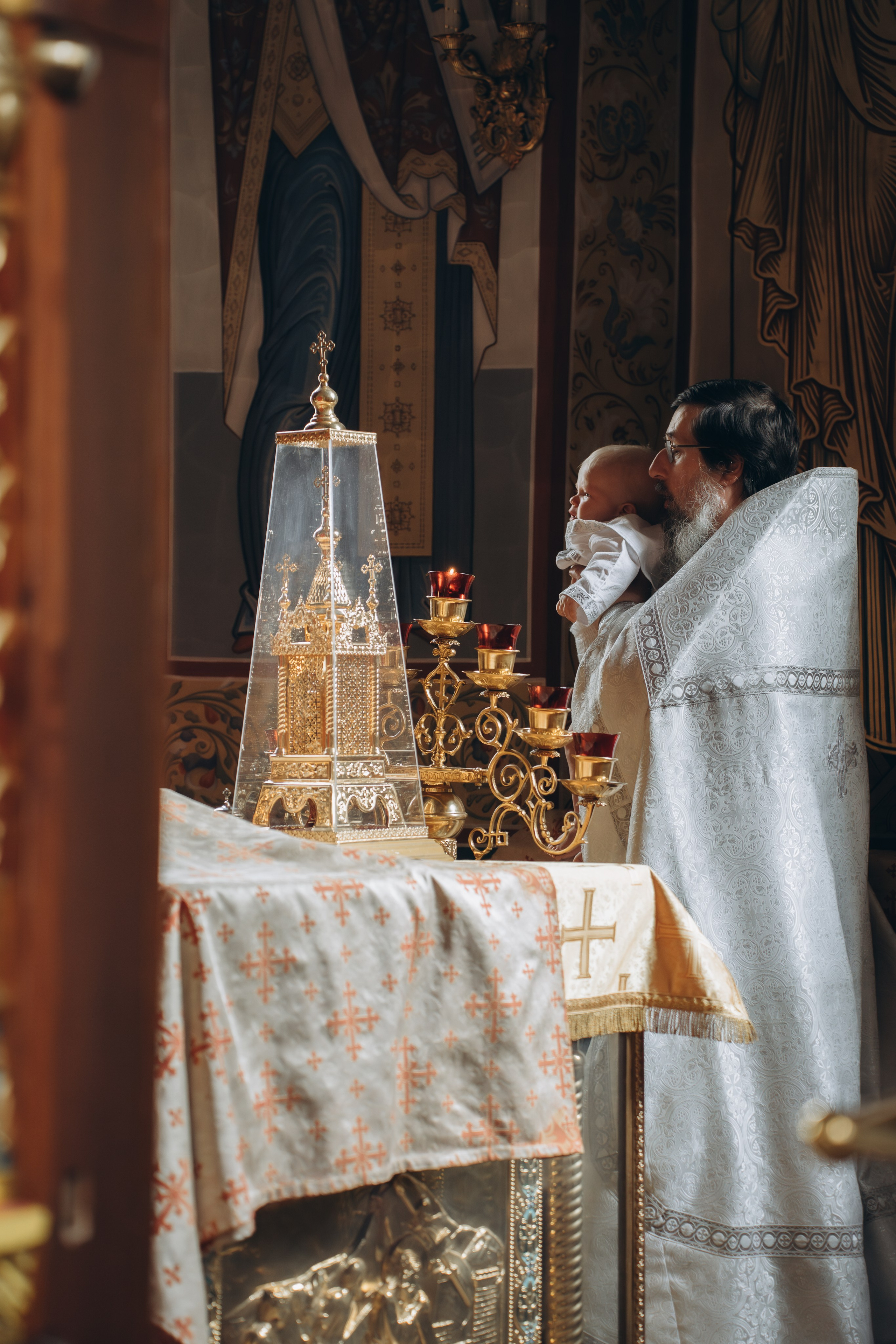Крещение Александра. Фотограф Ольга Рубцова в Москве и Московской области