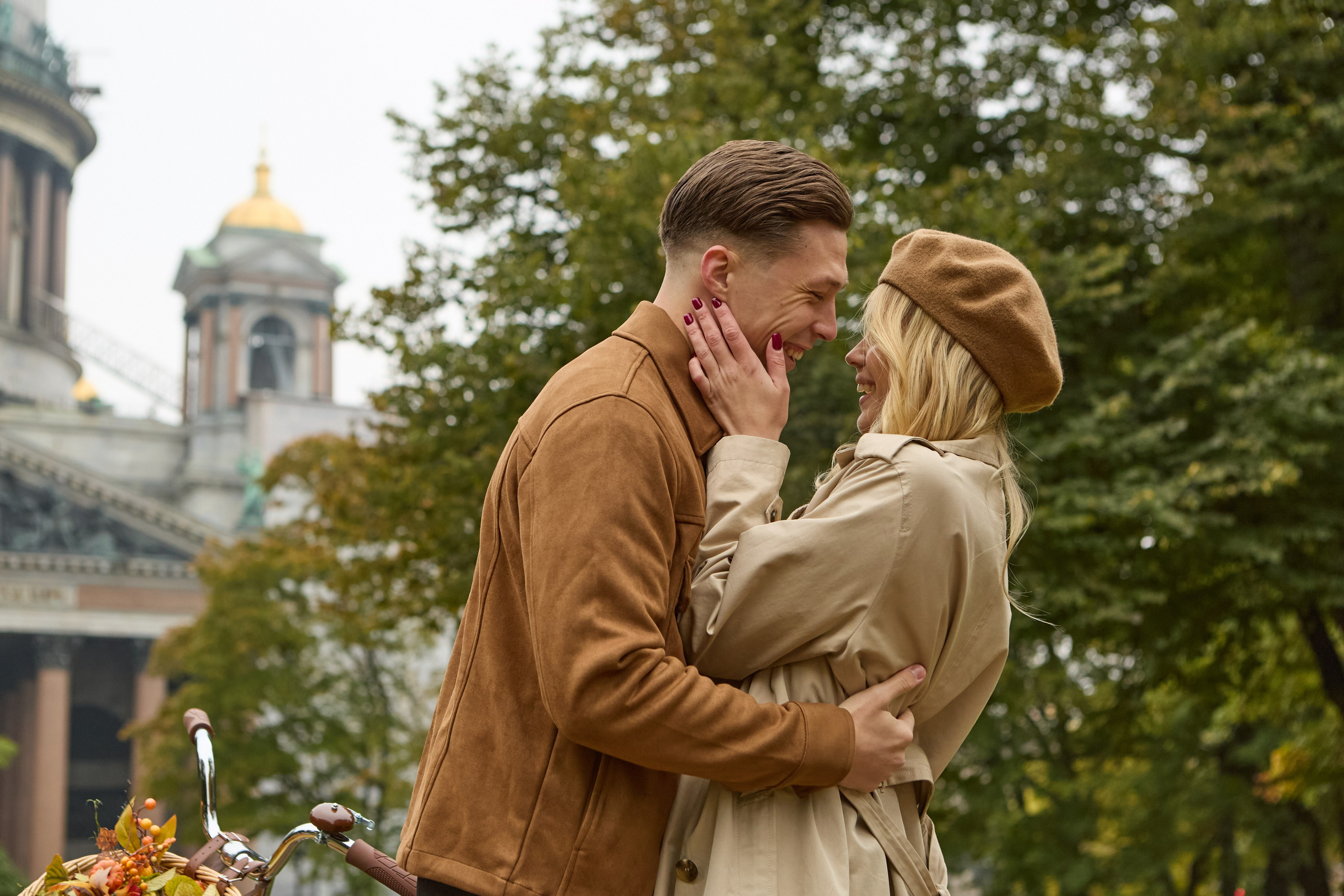 Walking with a bicycle. Фотограф в Санкт-Петербурге Владимир Тихомиров