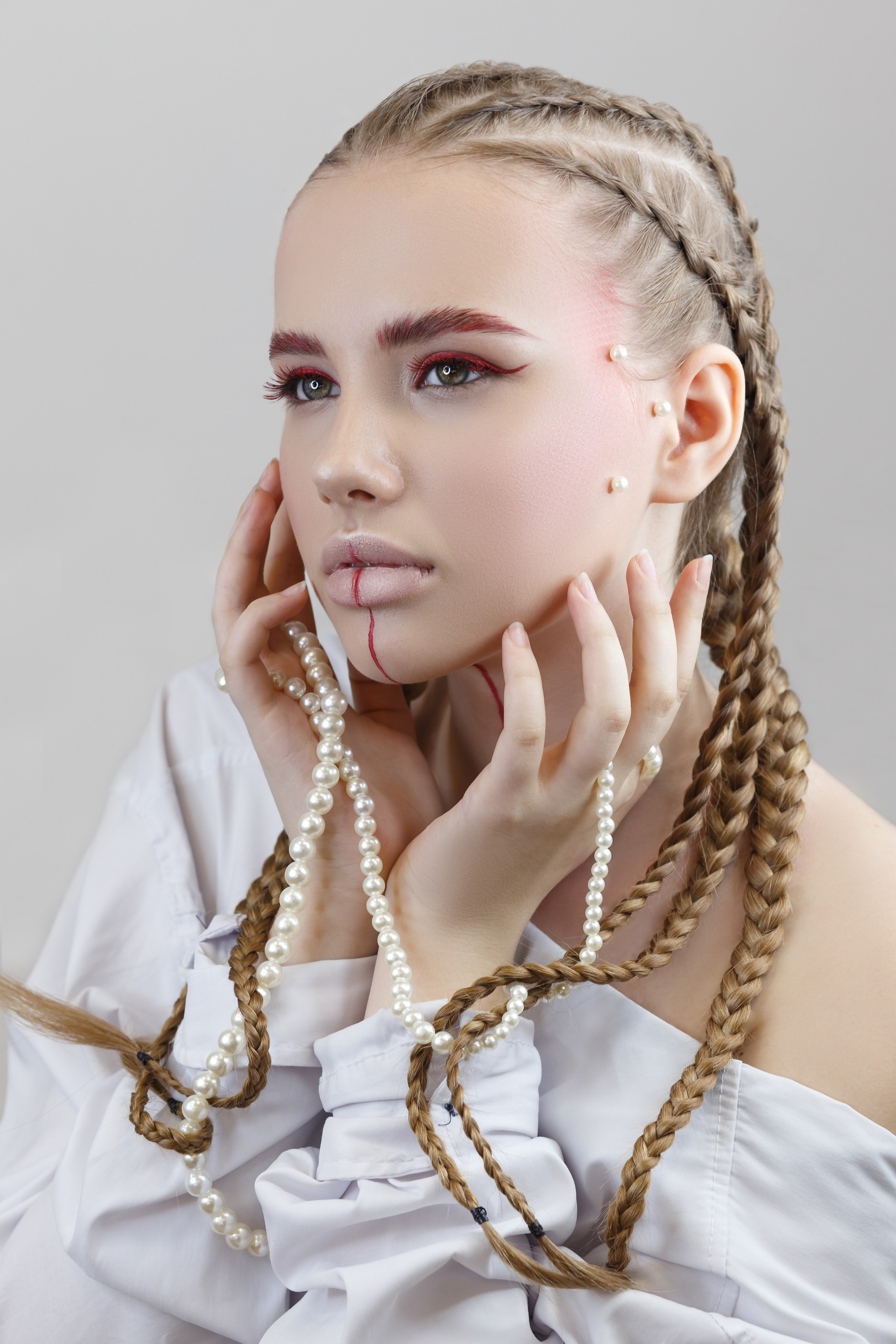 Модель: Диана, Арина, Эрика. Визажист: Юлия Болотюк. «ЖЕМЧУГ». Фотограф в Подольске — Мария Бучнева