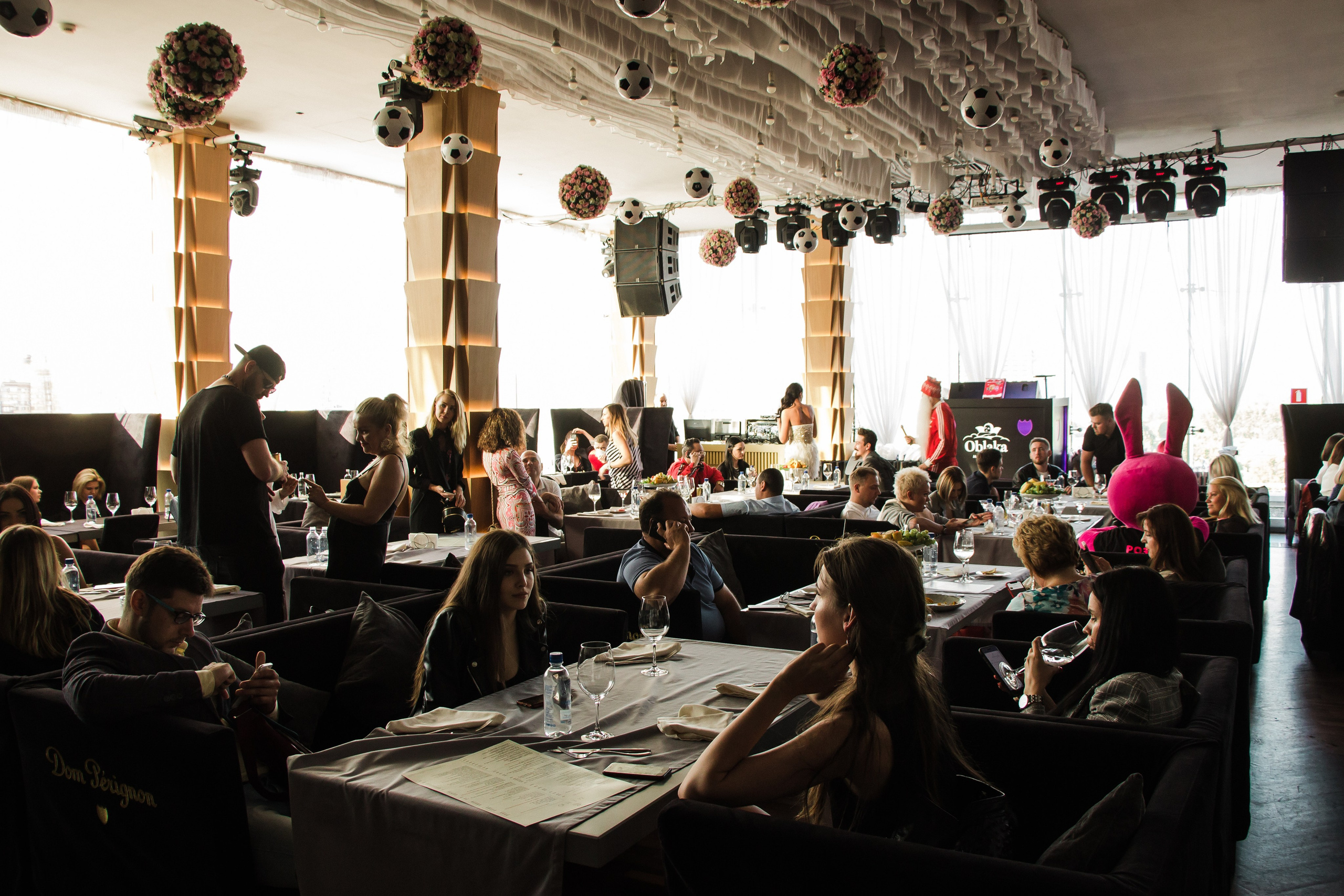 День премьер в ресторане OBLAKA Moscow. Фотограф в спб Александр Потапов