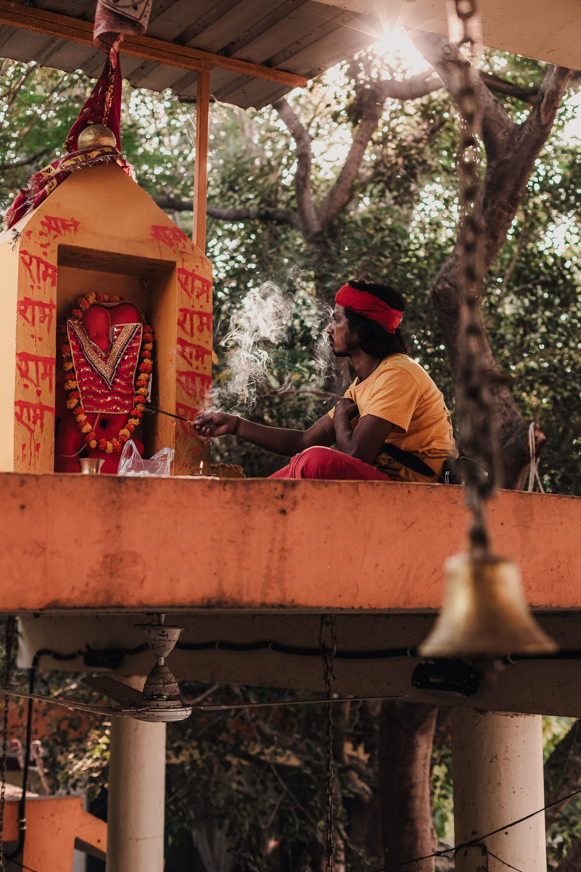 Devraha Baba Ji Ashram in Vrindavan. Мариам Багдасарян