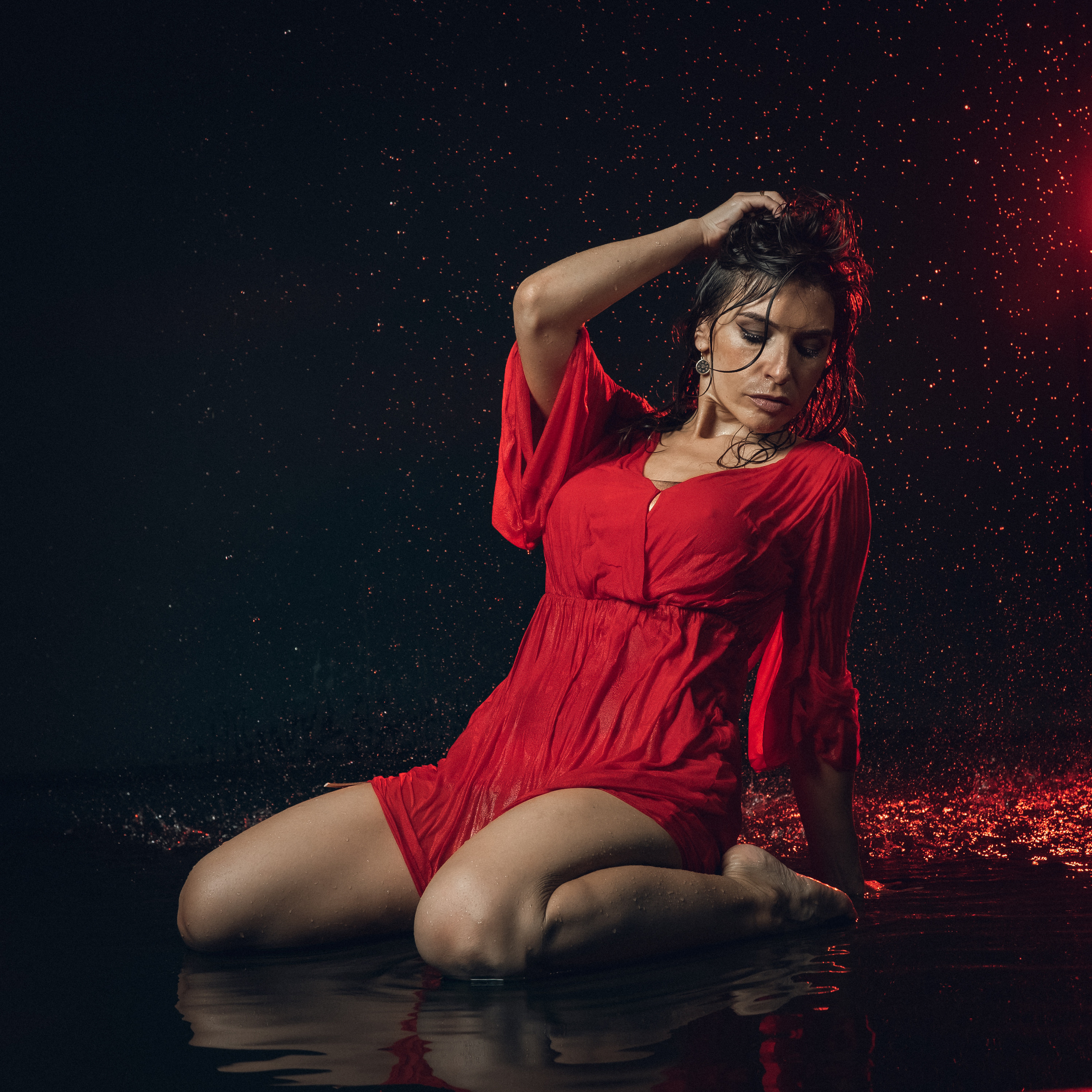 Фотосессия в аквастудии в Спб. Фотосессия в Спб в студии, фотограф Панютина Марина