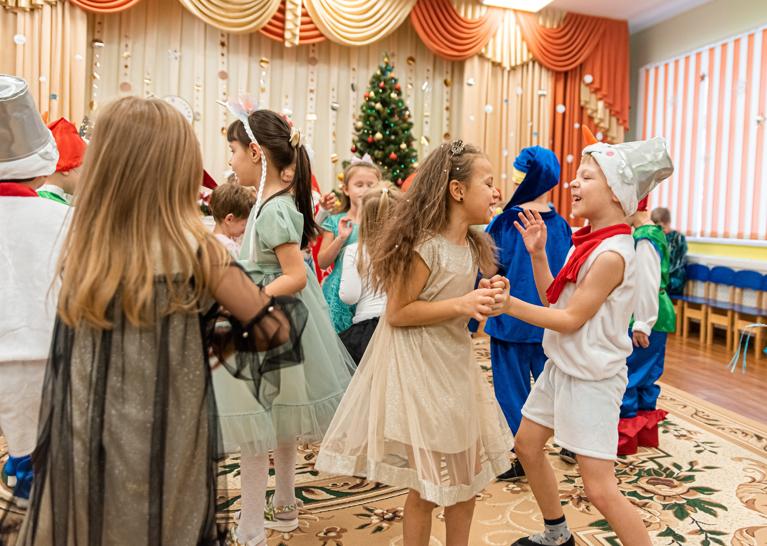 Детский сад. Новогодний утренник. Семейный и детский фотограф в Туле Светлана Воронкова