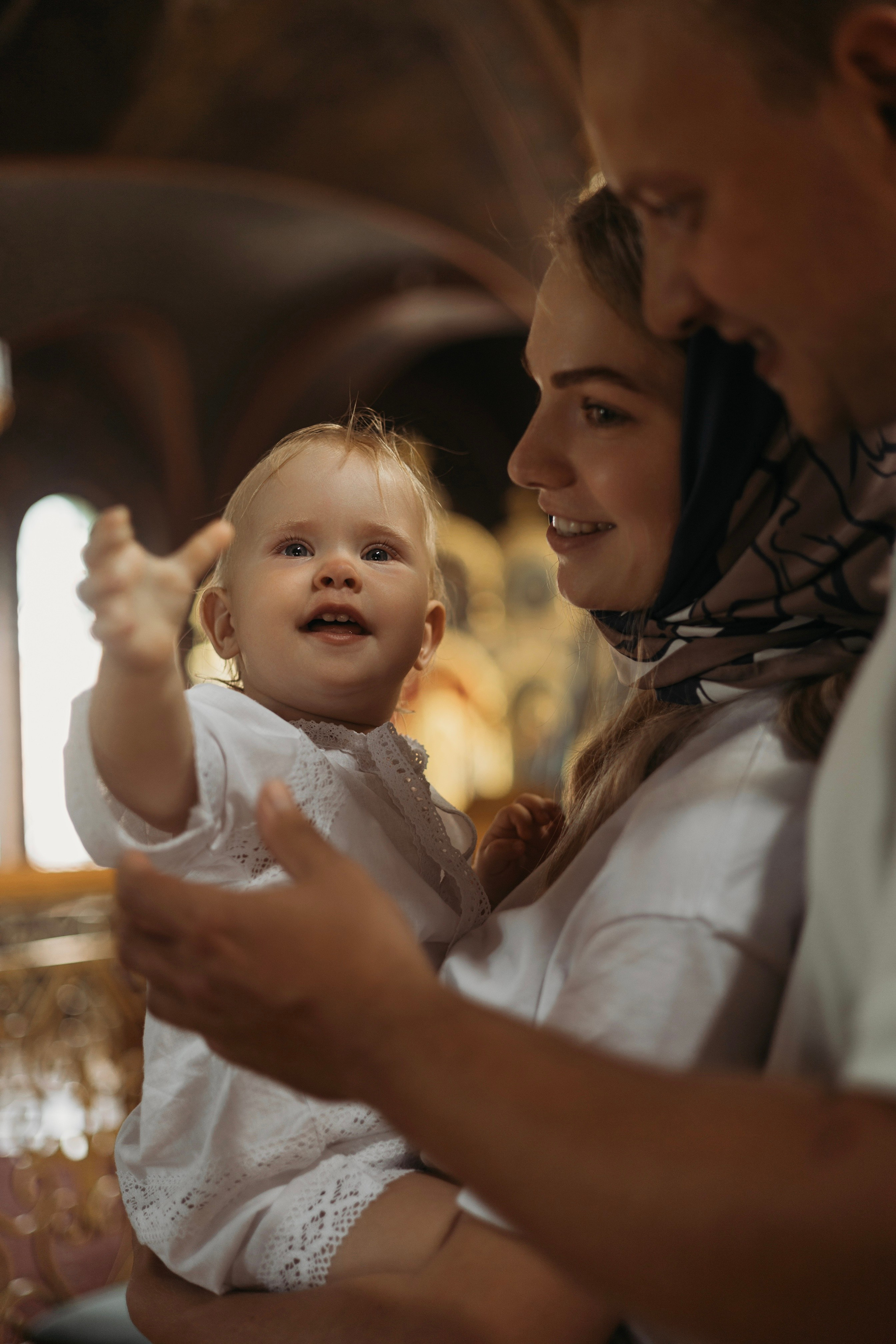 Крещение Варвары. Самый теплый фотограф в Краснодаре Рябоконь Ксения