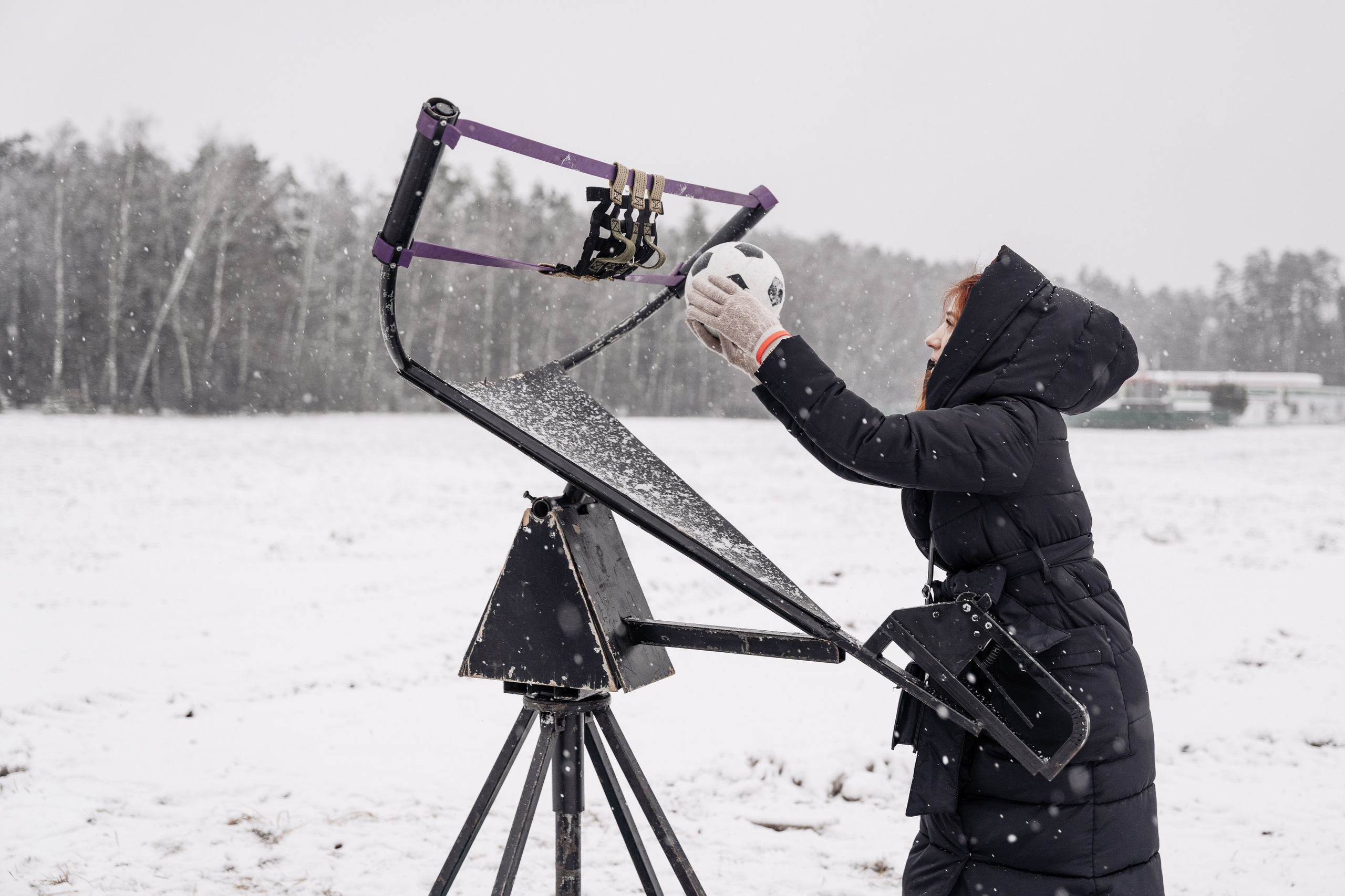 Зимние игры. Свадебный и семейный фотограф Ксения Ржевская (Митрохина)