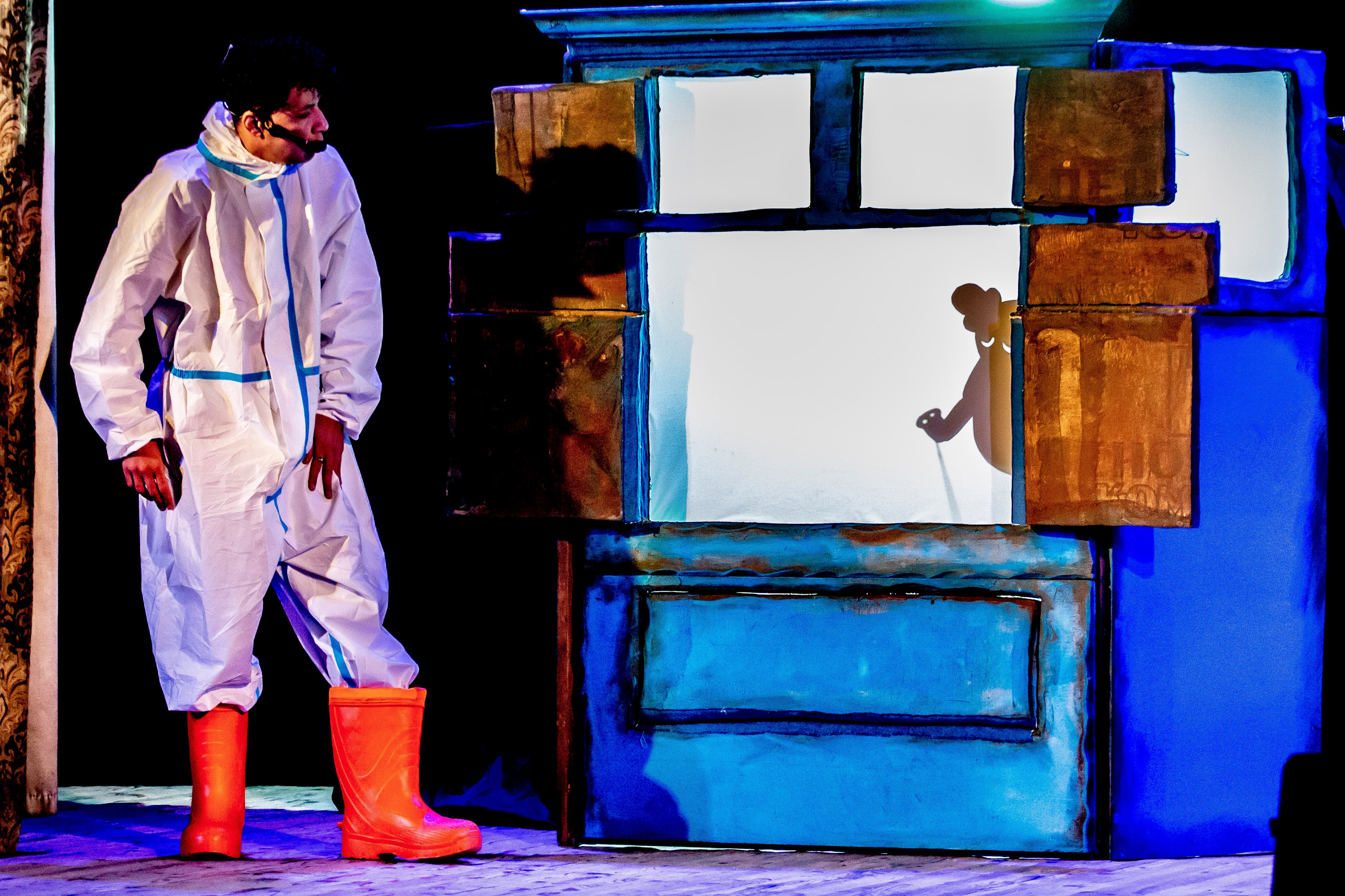 Тараканище спектакль кукольного театра Саквояж — премьера. Фотограф в Сочи Юрий Шептаев