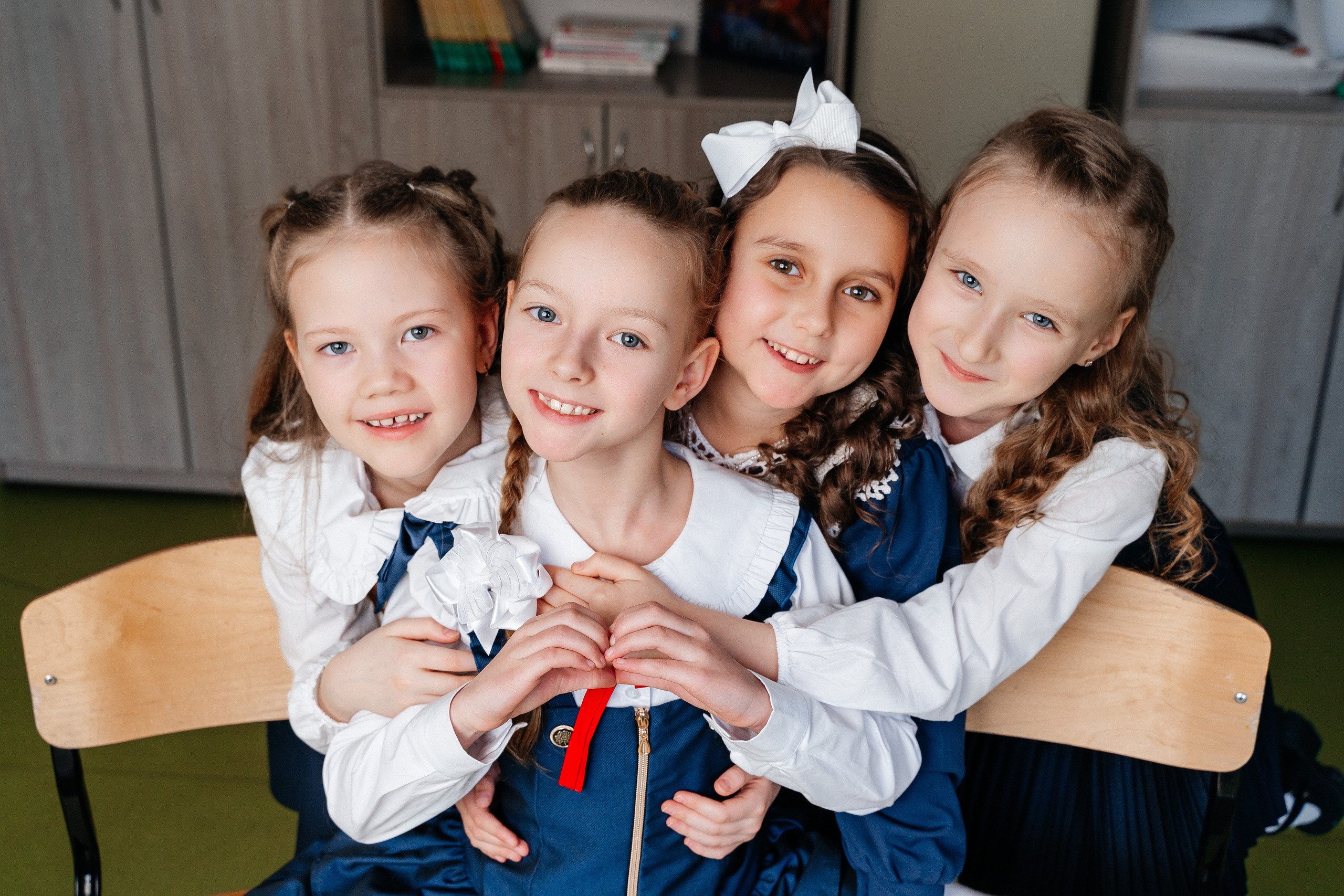 Младшие классы. Школьная фотография и выпускные фотоальбомы Иркутск