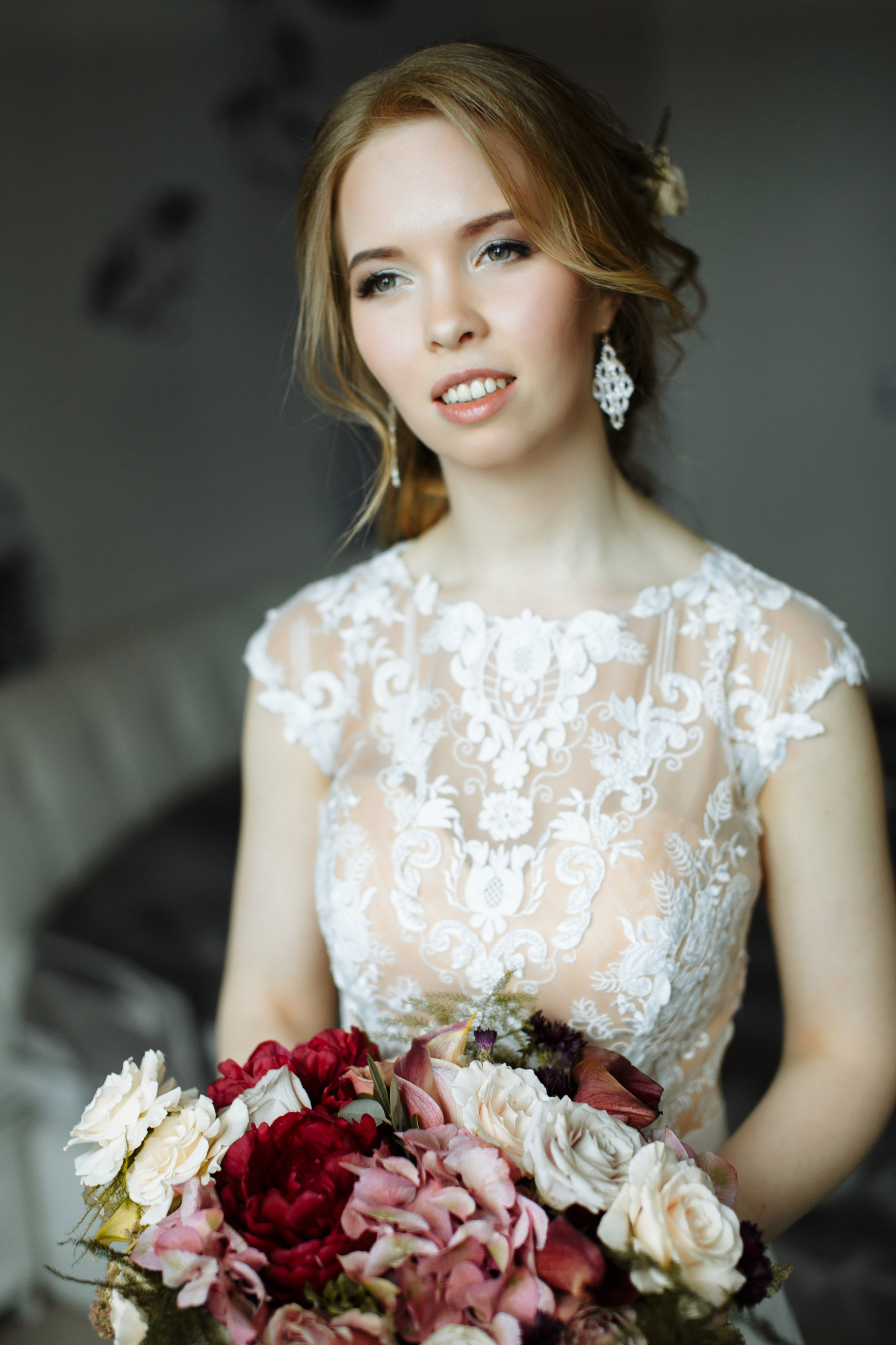 Свадебный образ - макияж и прическа. Визажист стилист в Астане Надежда Топникова