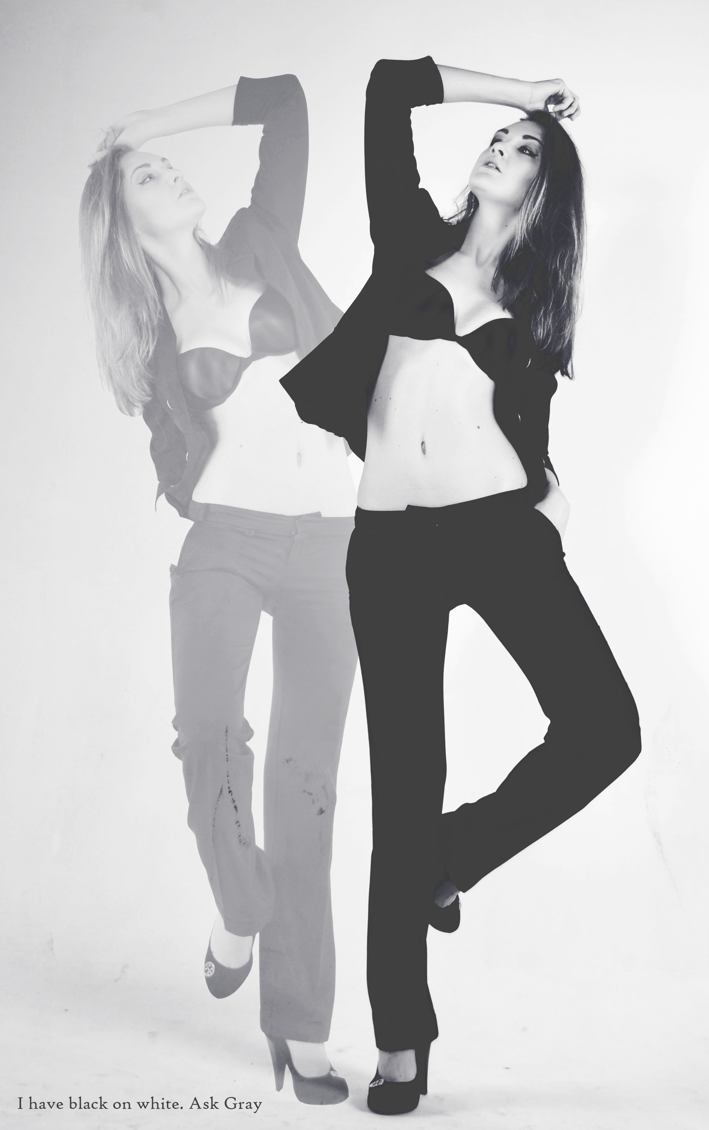 Фотосессия в стиле: черно белое. Визажист стилист в Астане Надежда Топникова