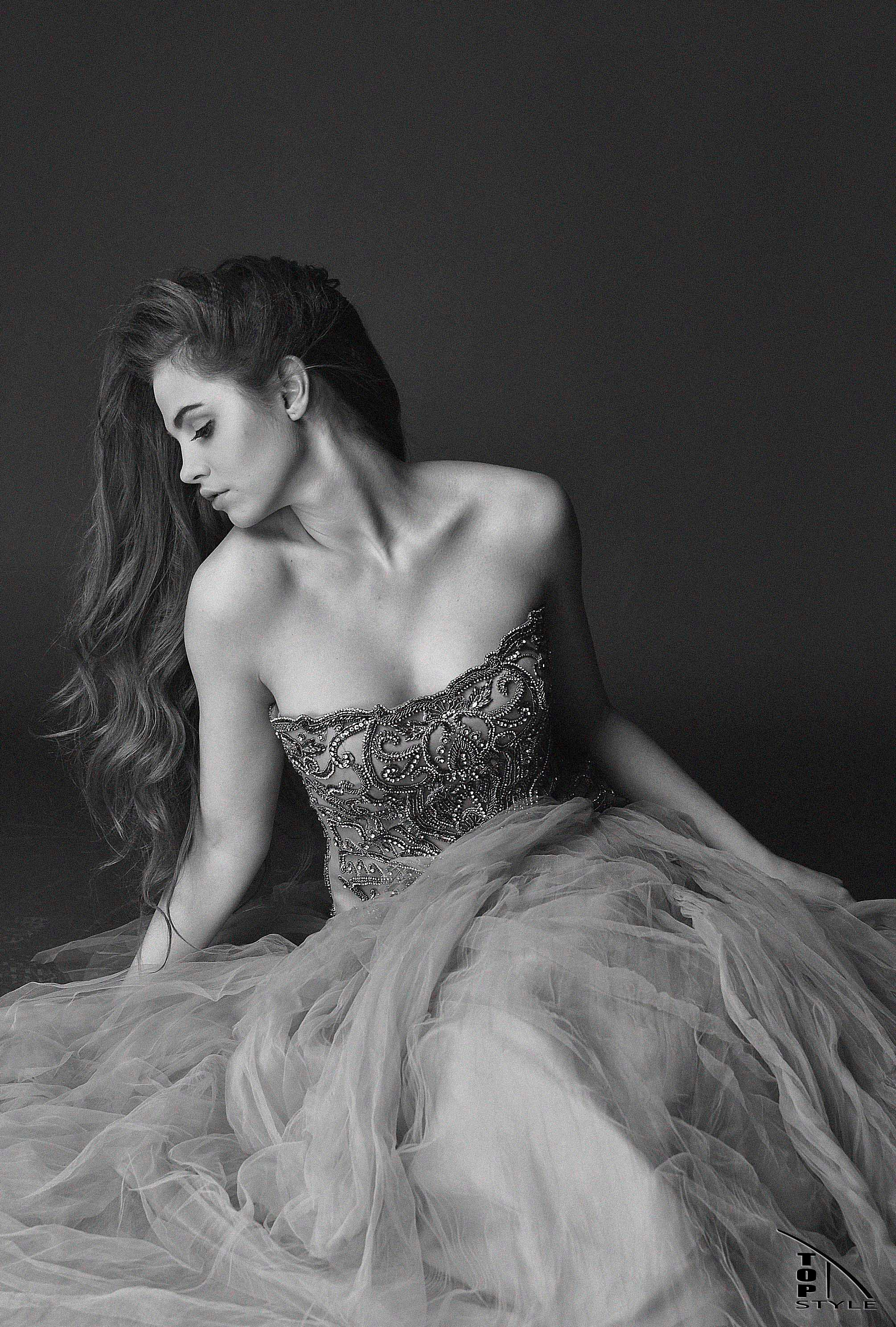 Фотосессия в стиле: черно белое. Визажист стилист в Астане Надежда Топникова