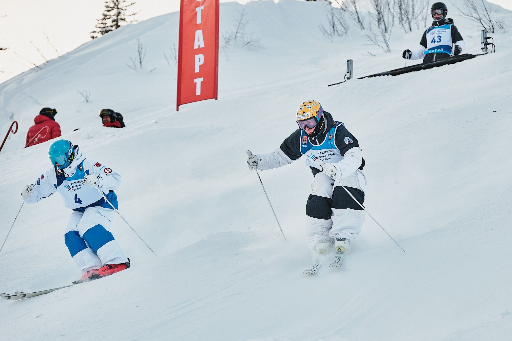 Фотосъемка соревнований по лыжному фристайлу