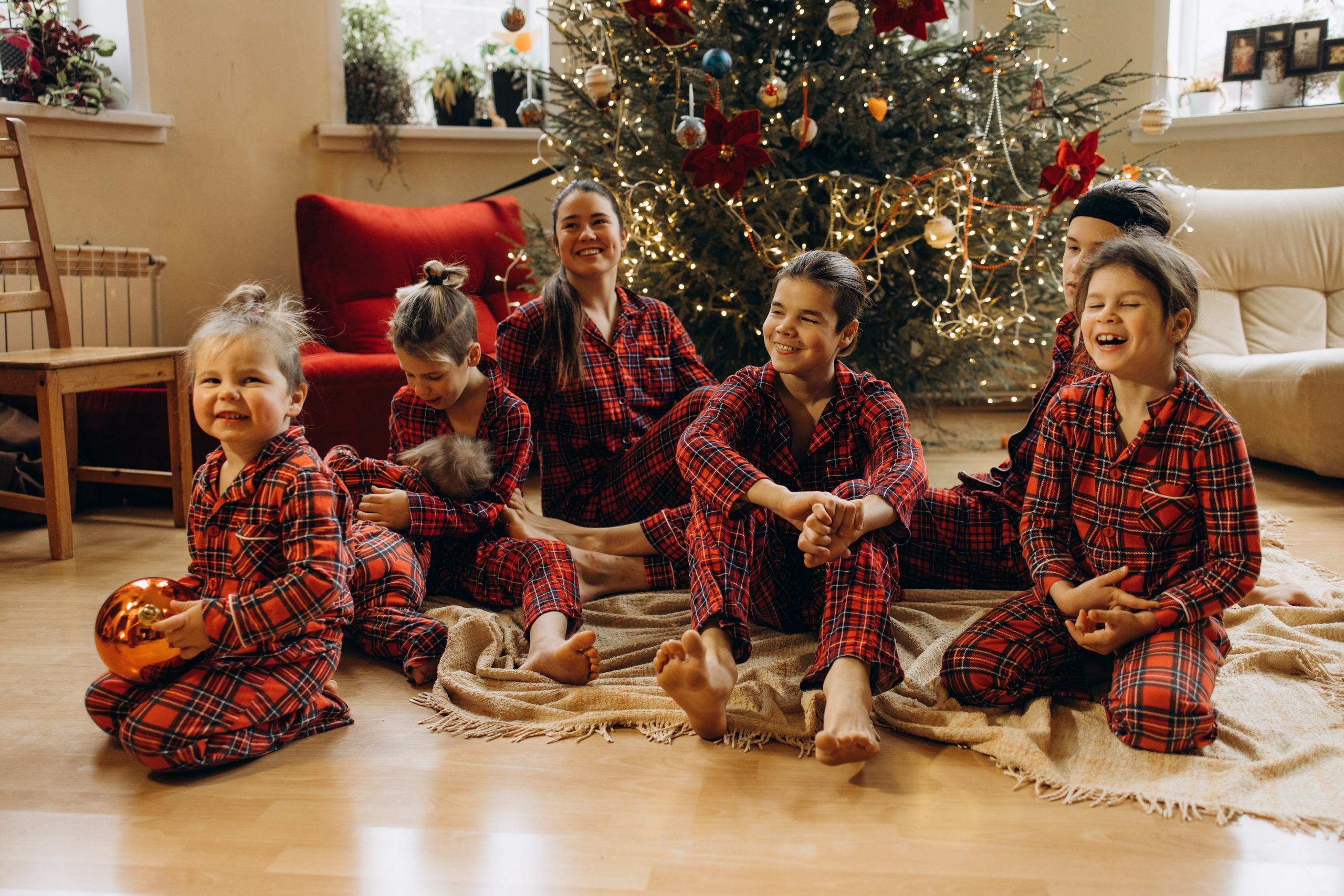 Большая семья Яны и Вовы. Семейный и женский фотограф в Туле