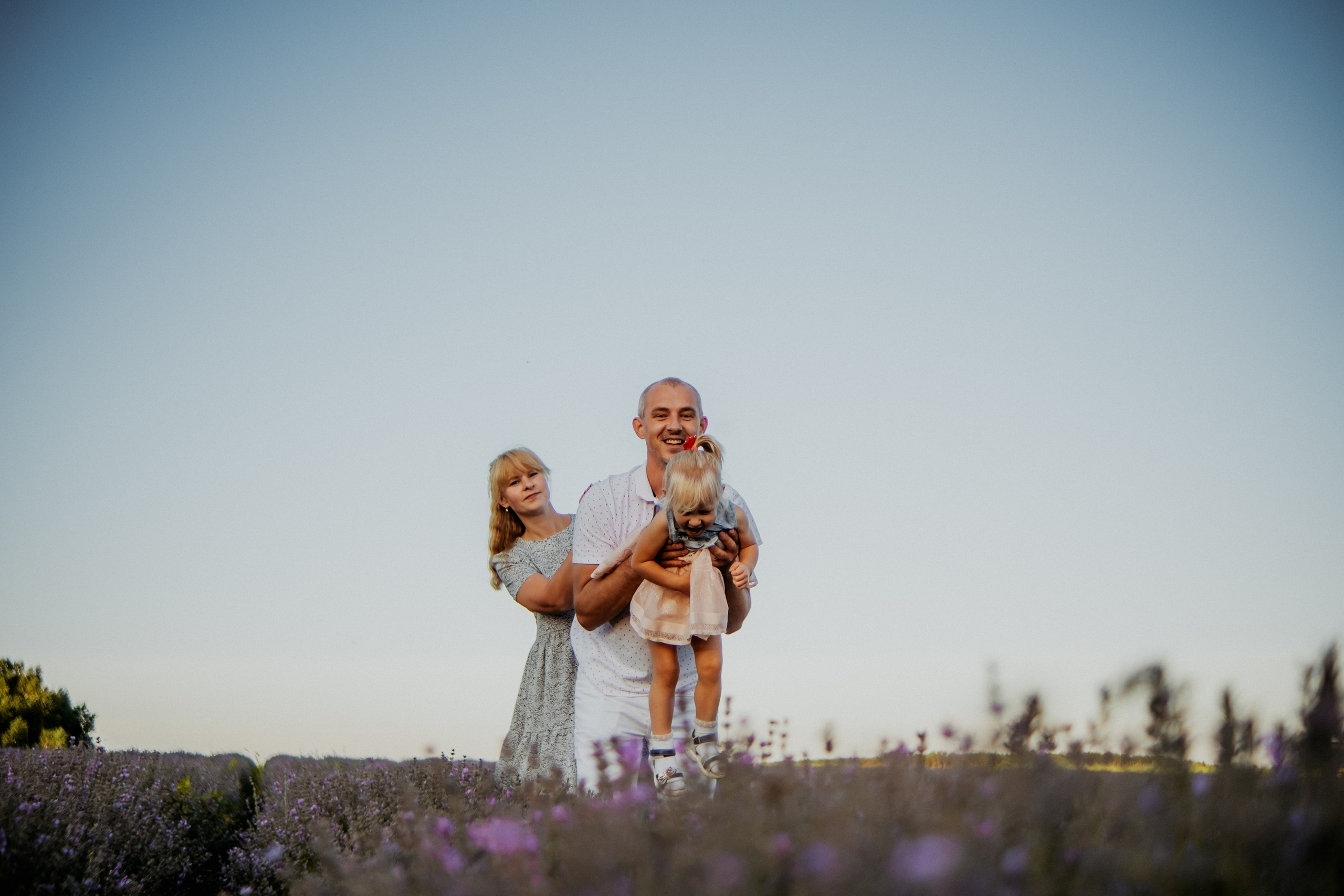 Семейная съемка в лованде. Nattie.ph