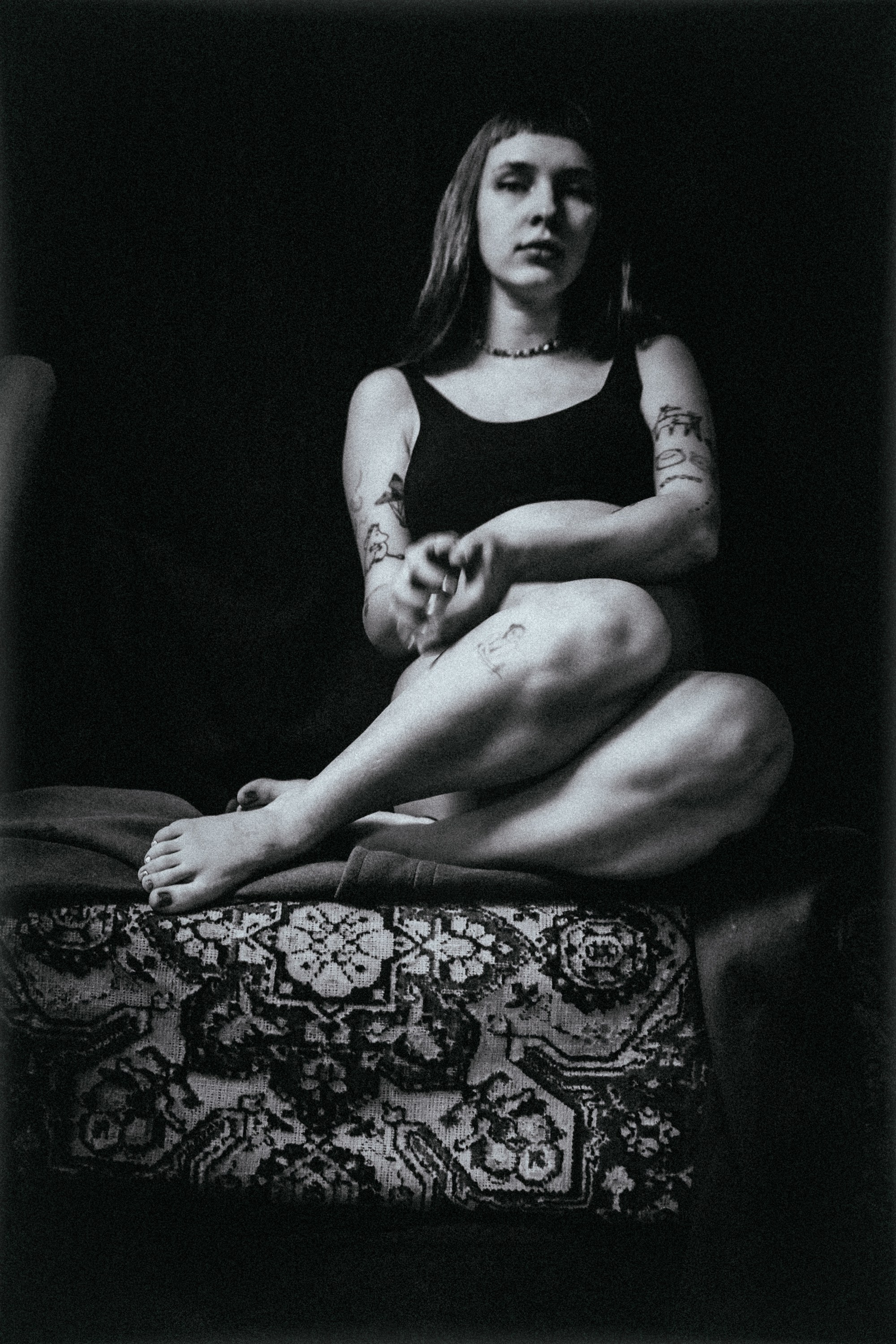 Катя. Домашняя студия. RawCat. Портретная фотография Екатеринбург