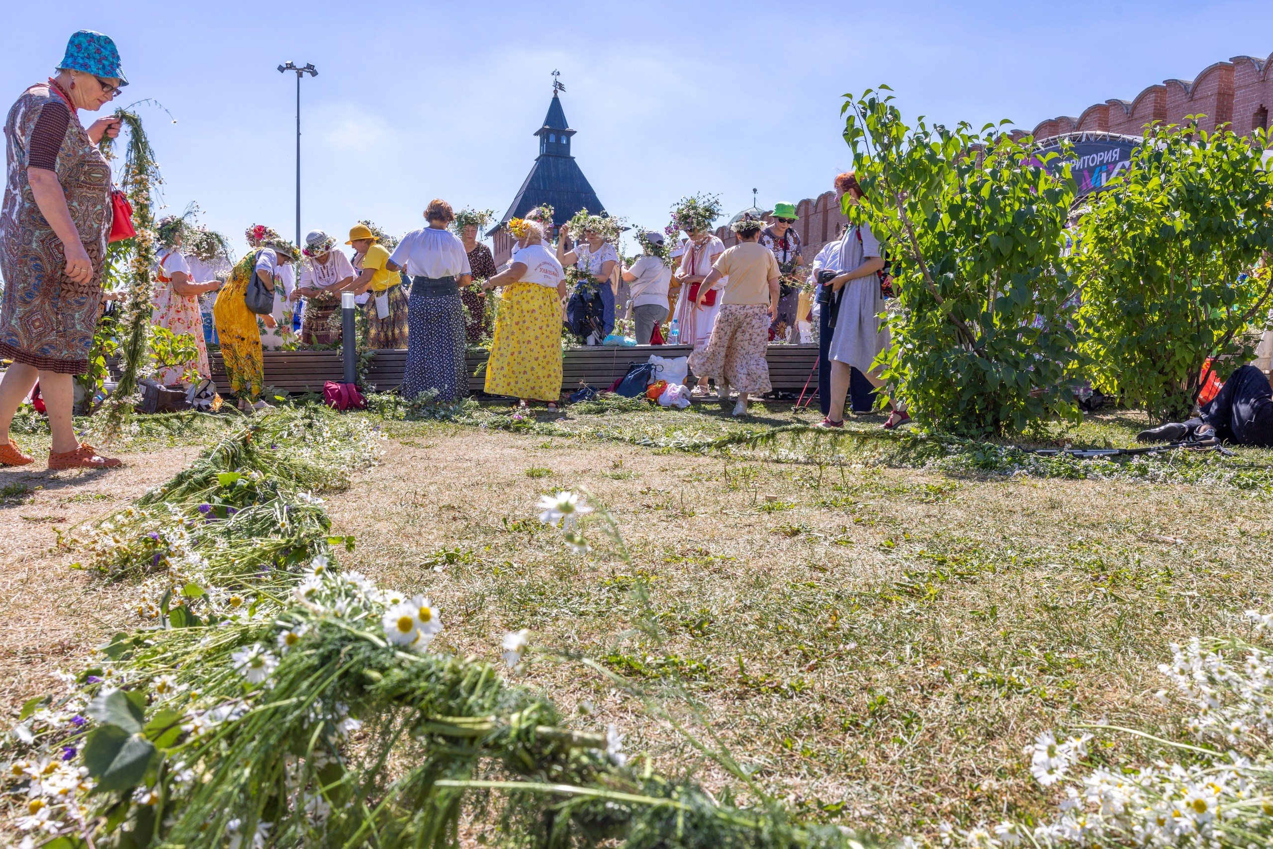 Фестиваль «Ромашковый хоровод». Северная ходьба. Фотограф в Туле Крупский АнДРей. Фотостудия «КАДР71» в Туле