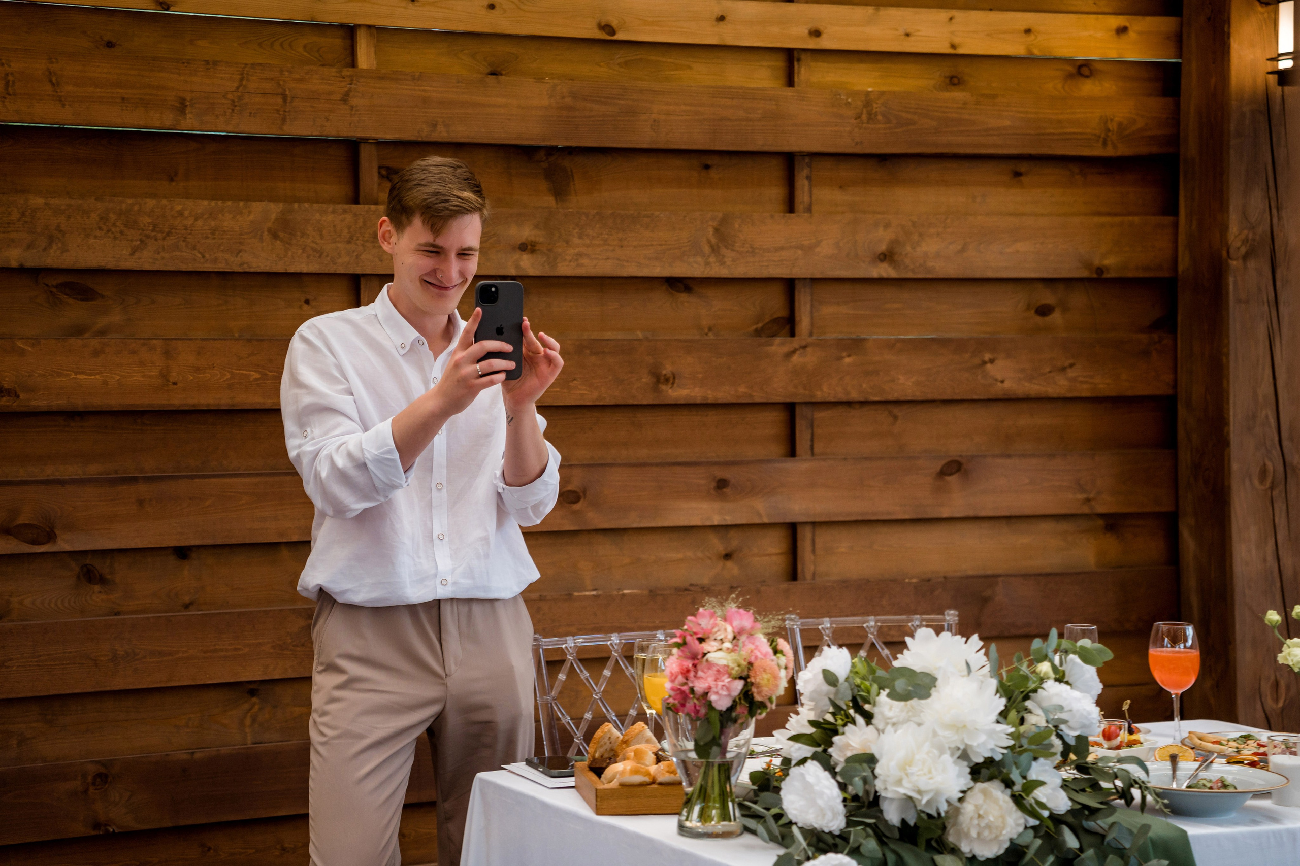 Иван и Дарья. Свадебный банкет, Теплица парк. Фотограф и видеограф в Москве и Московской области Мария Вишня