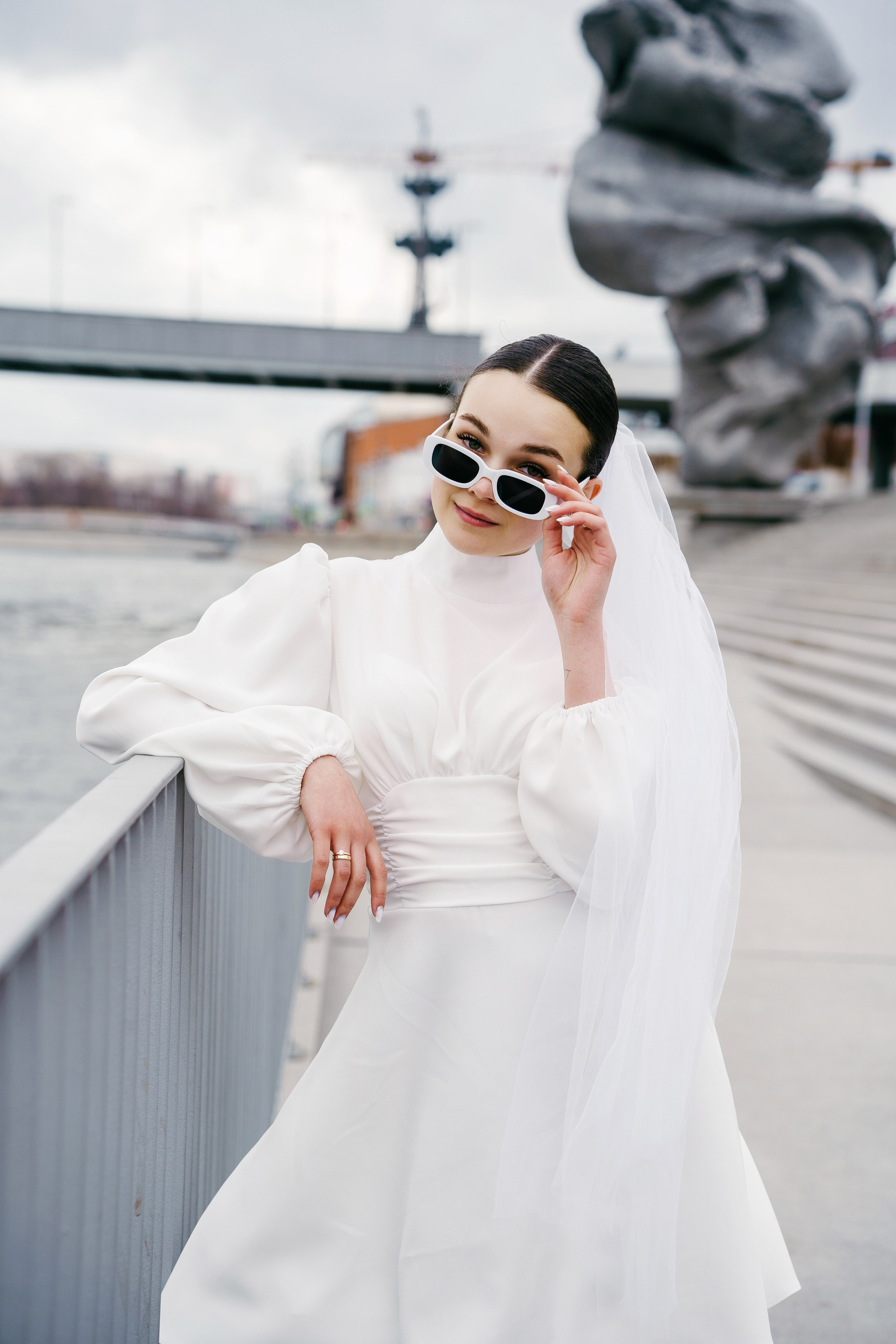 Екатерина и Никита. ЗАГС и прогулка. Фотограф и видеограф в Москве и Московской области Мария Вишня