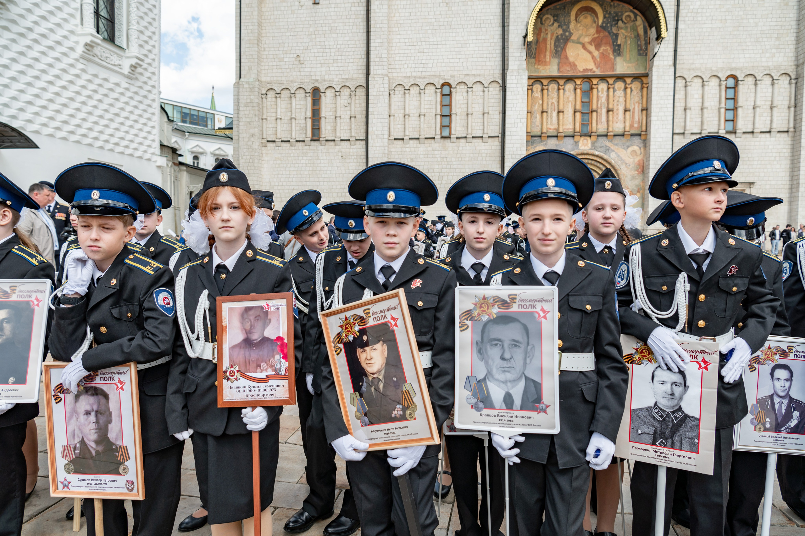 Фотосессия Присяги кадетов «Школа 1231 им. В. Д. Поленова». Детский и семейный фотограф г. Москва Оксана Катаджи