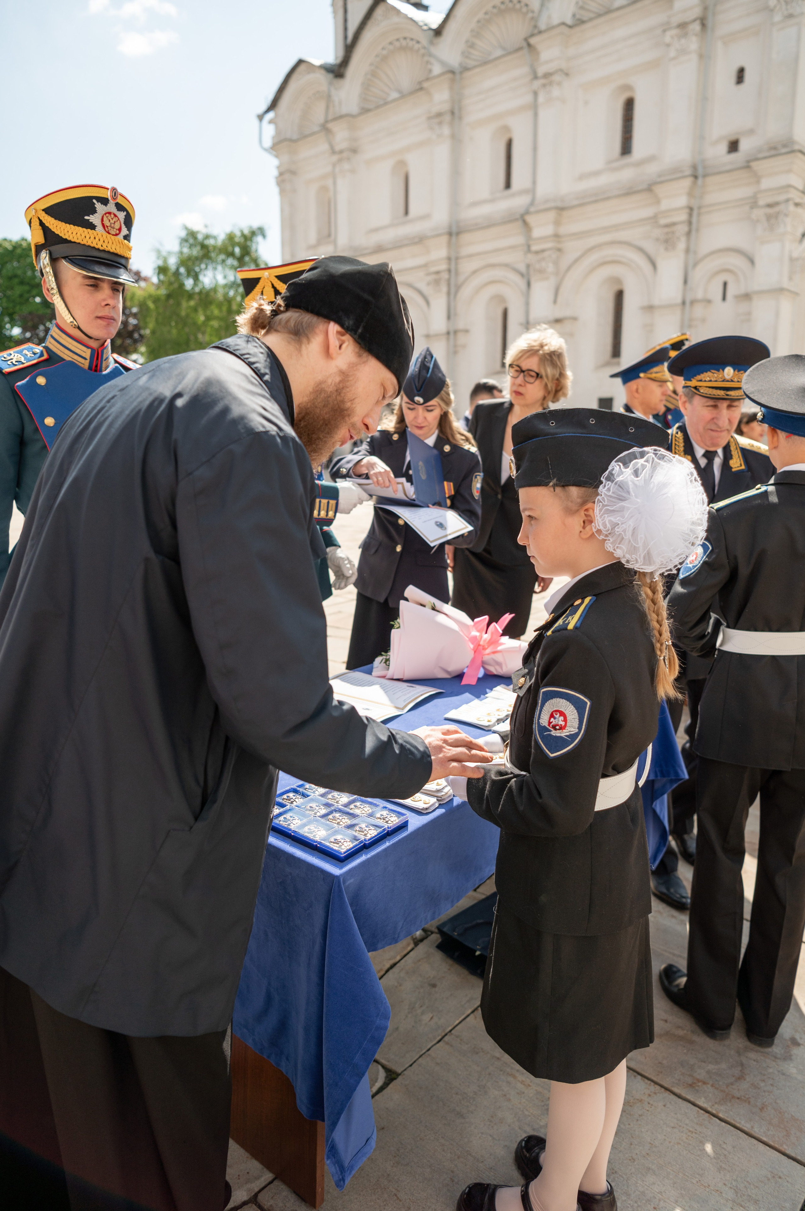 Фотосессия Присяги кадетов «Школа 1231 им. В. Д. Поленова». Детский и семейный фотограф г. Москва Оксана Катаджи