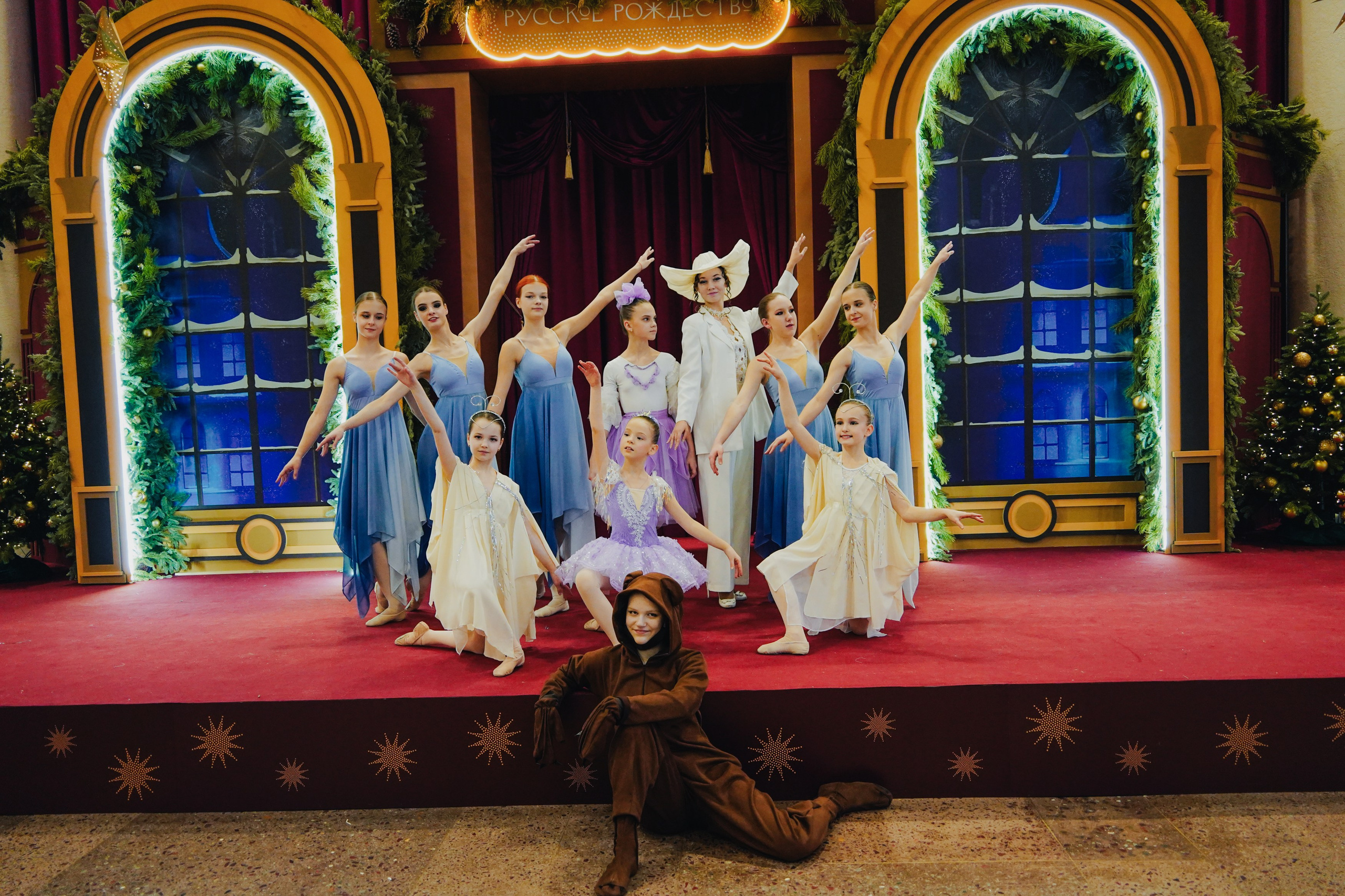 «Зимняя фантазия» на Ивановском железнодорожном вокзале. Спортивный и репортажный фотограф в Иваново Сергей Силкин