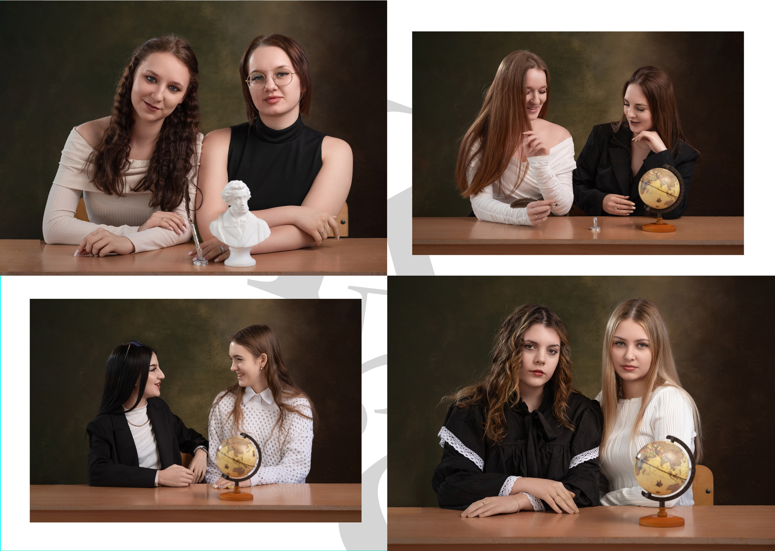 «Белый альбом». Школьный фотограф в Валуйках. Фотосессии для выпускников и изготовление выпускных альбомов в городе Валуйки и в Белгородской области