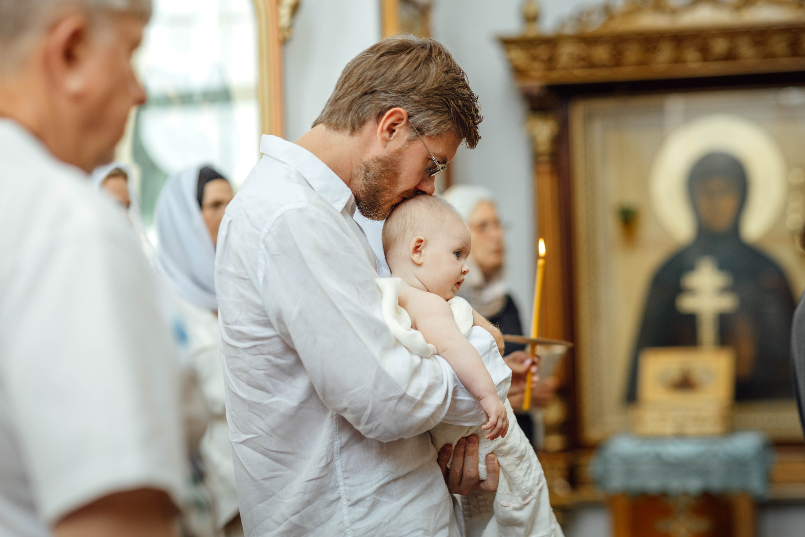 Крещение Мишель, гп. Ивенец, храм Ефросинии Полоцкой, август 2025