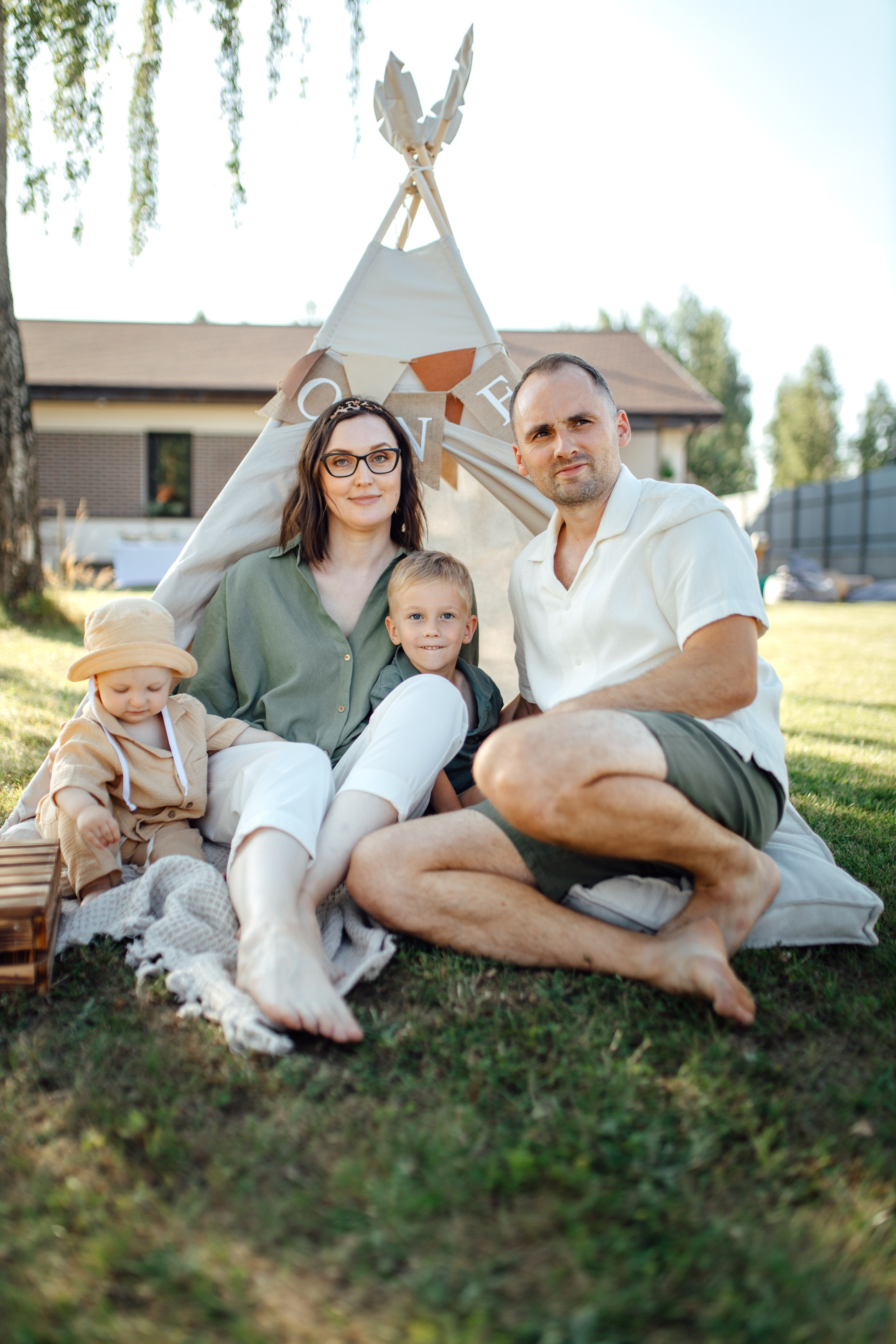 Максику 1 годик, отмечаем дома