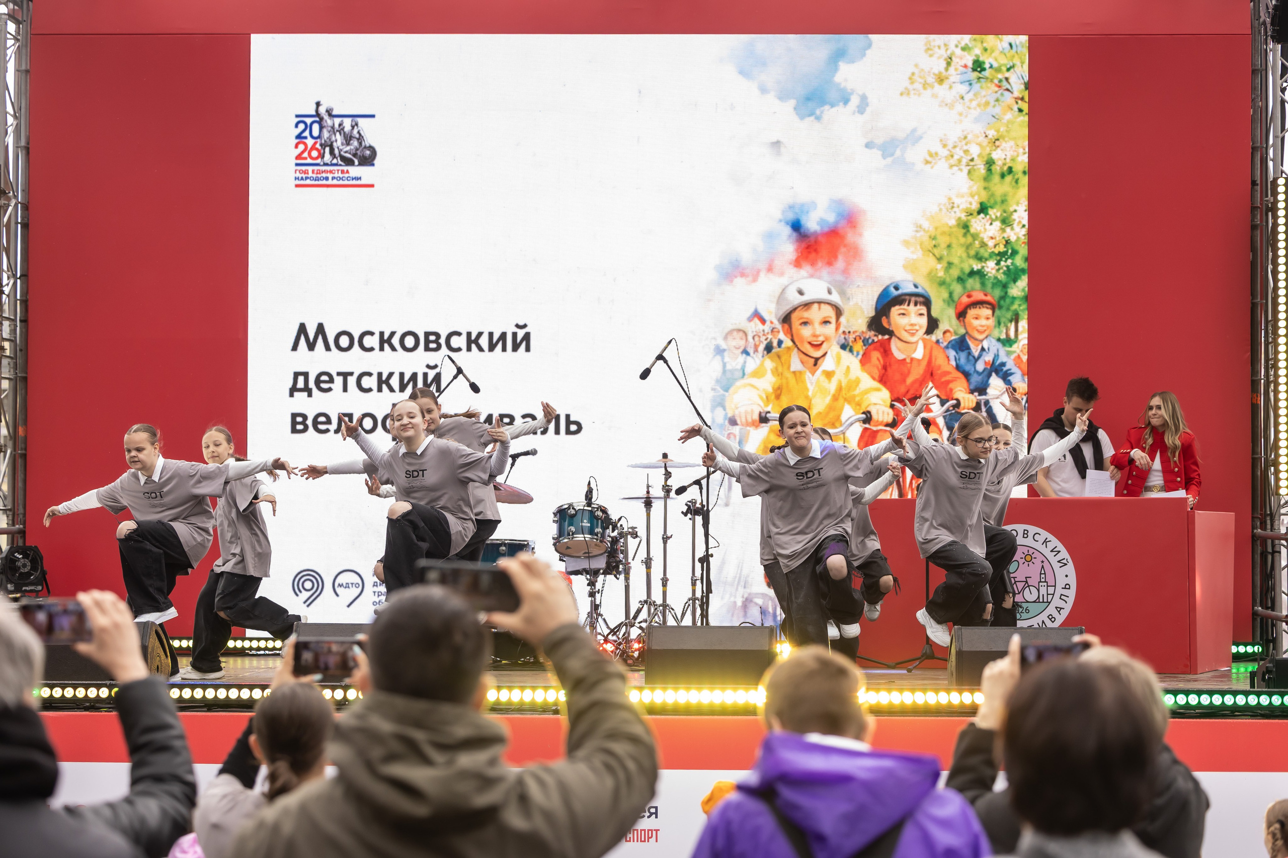 Детский велофестиваль на Цветном бульваре. Фотограф Владимир Охрименко