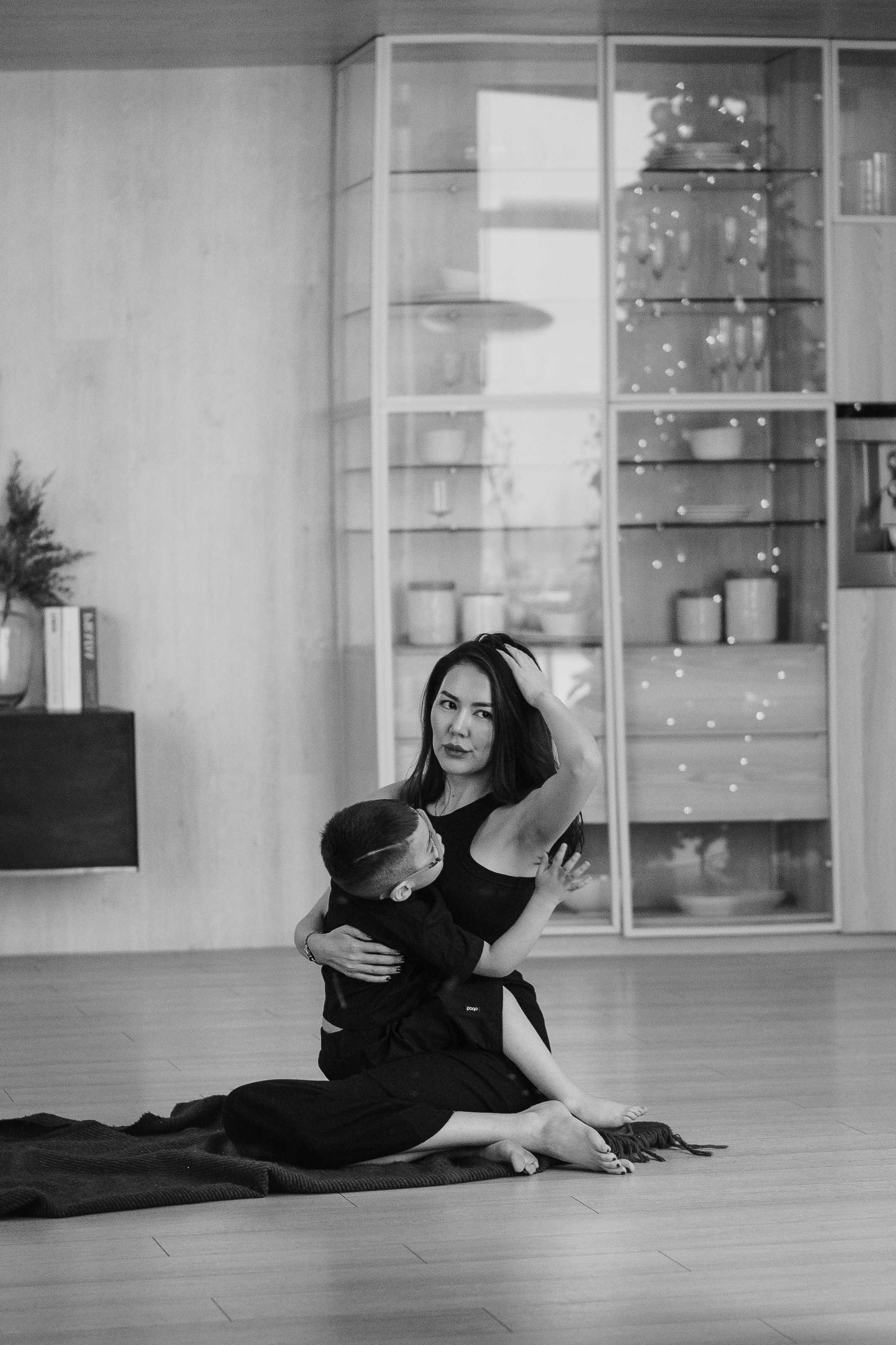 Гиляна и Данечка. Новогодняя история в студии. Фотограф Ольга Игорева