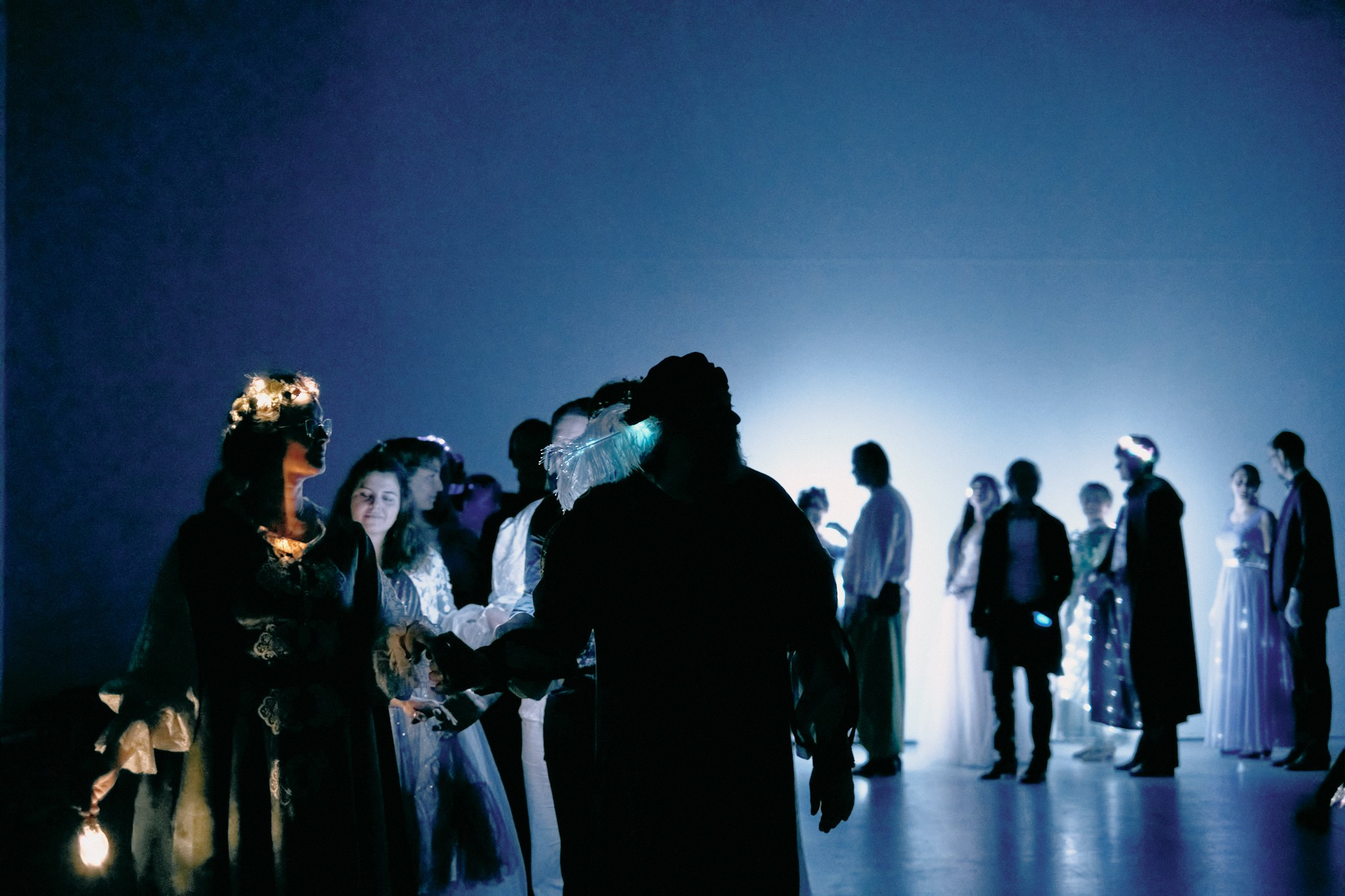 Ночь в холмах | Иммерсивный бал. Фотограф Аннё| Москва