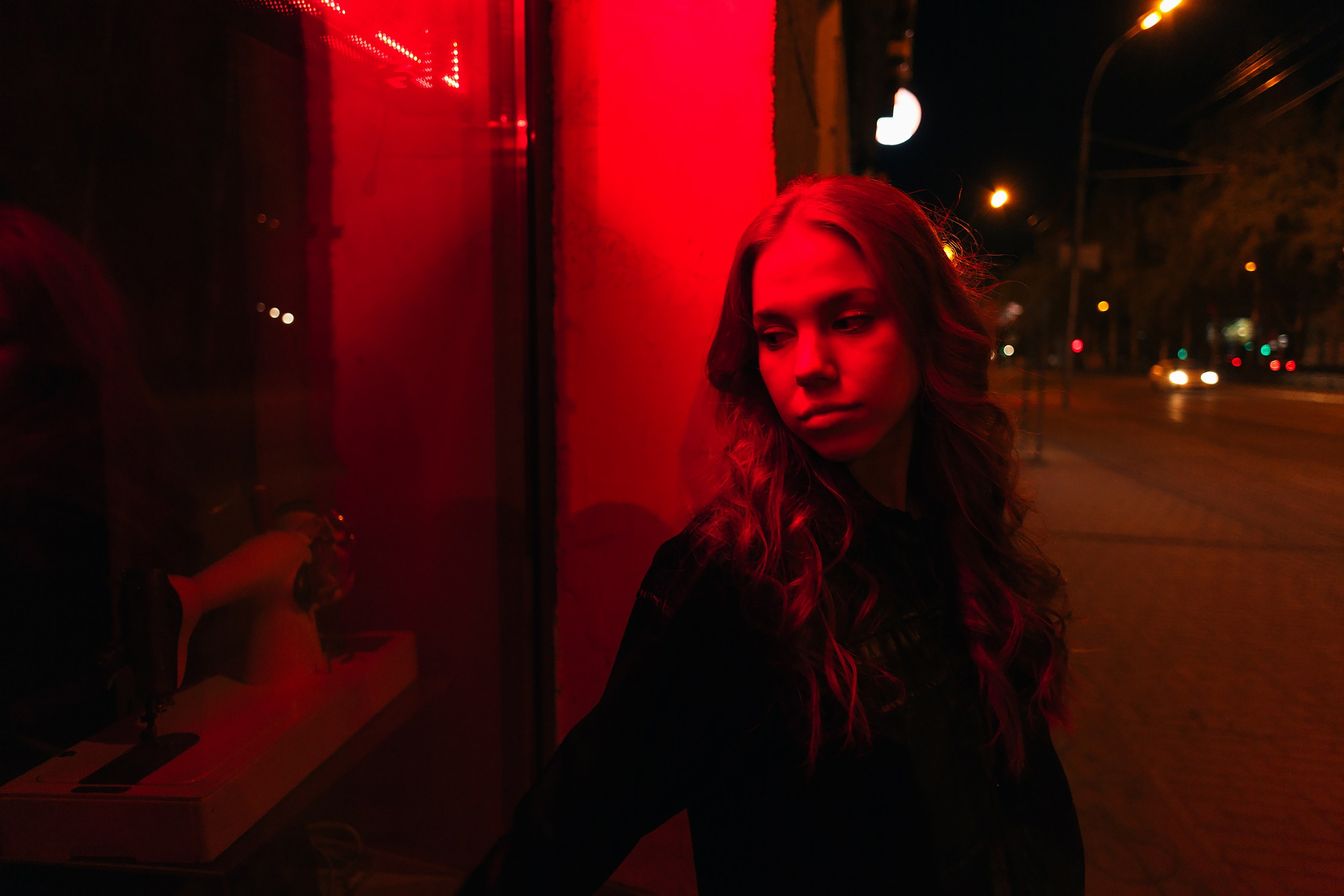 Портреты на улице днём и ночью. Портретный и репортажный фотограф. Мыльников Илья