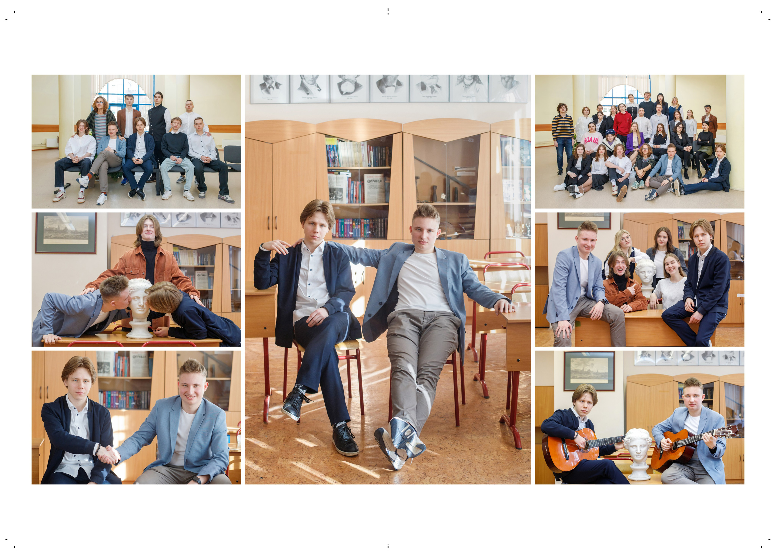 Индивидуальный альбом для 11 класса. Семейный и школьный фотограф в Москве Анна Ткач