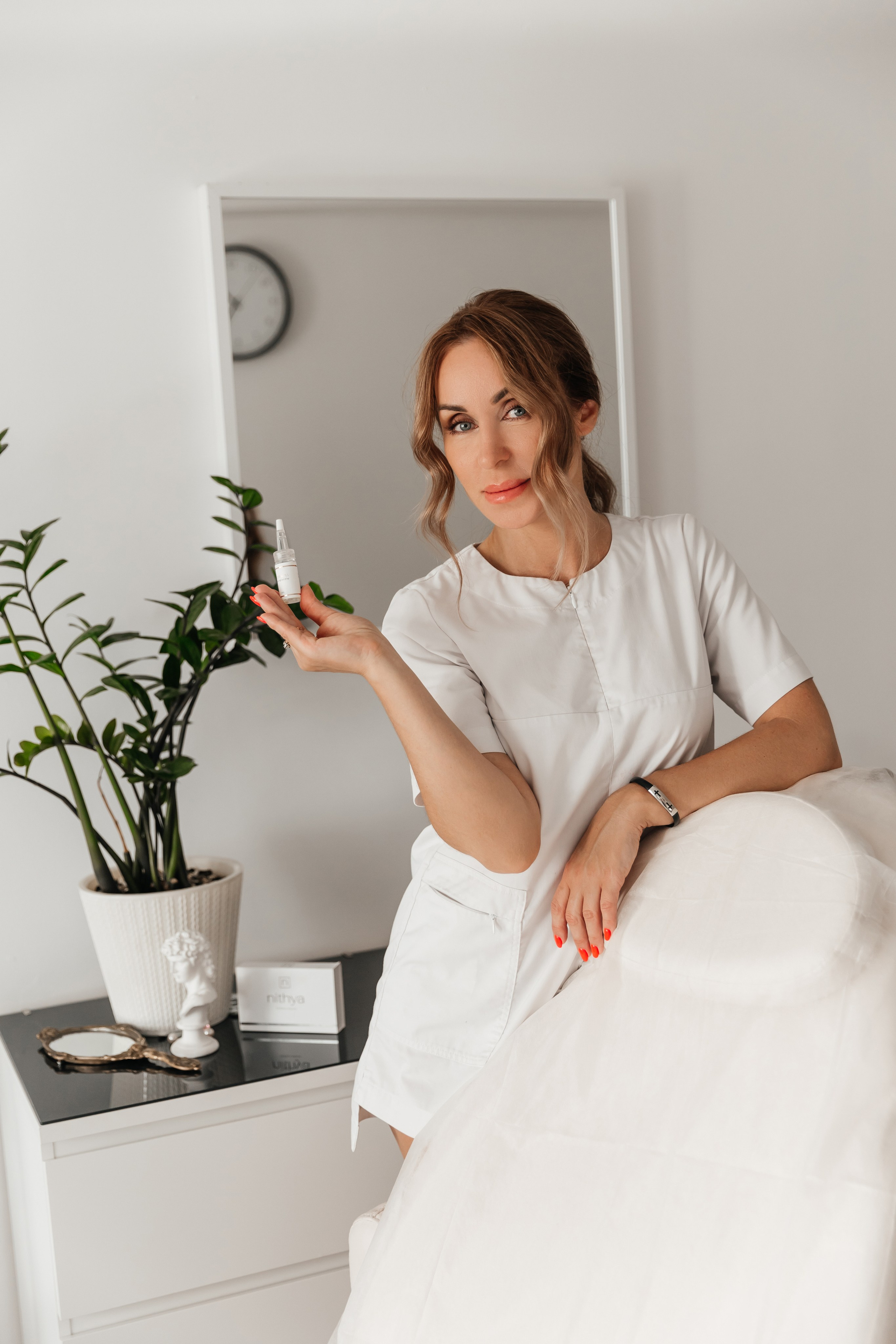 Контент фотосессия в кабинете косметолога. Коммерческий фотограф в Москве, Наталия Горячева