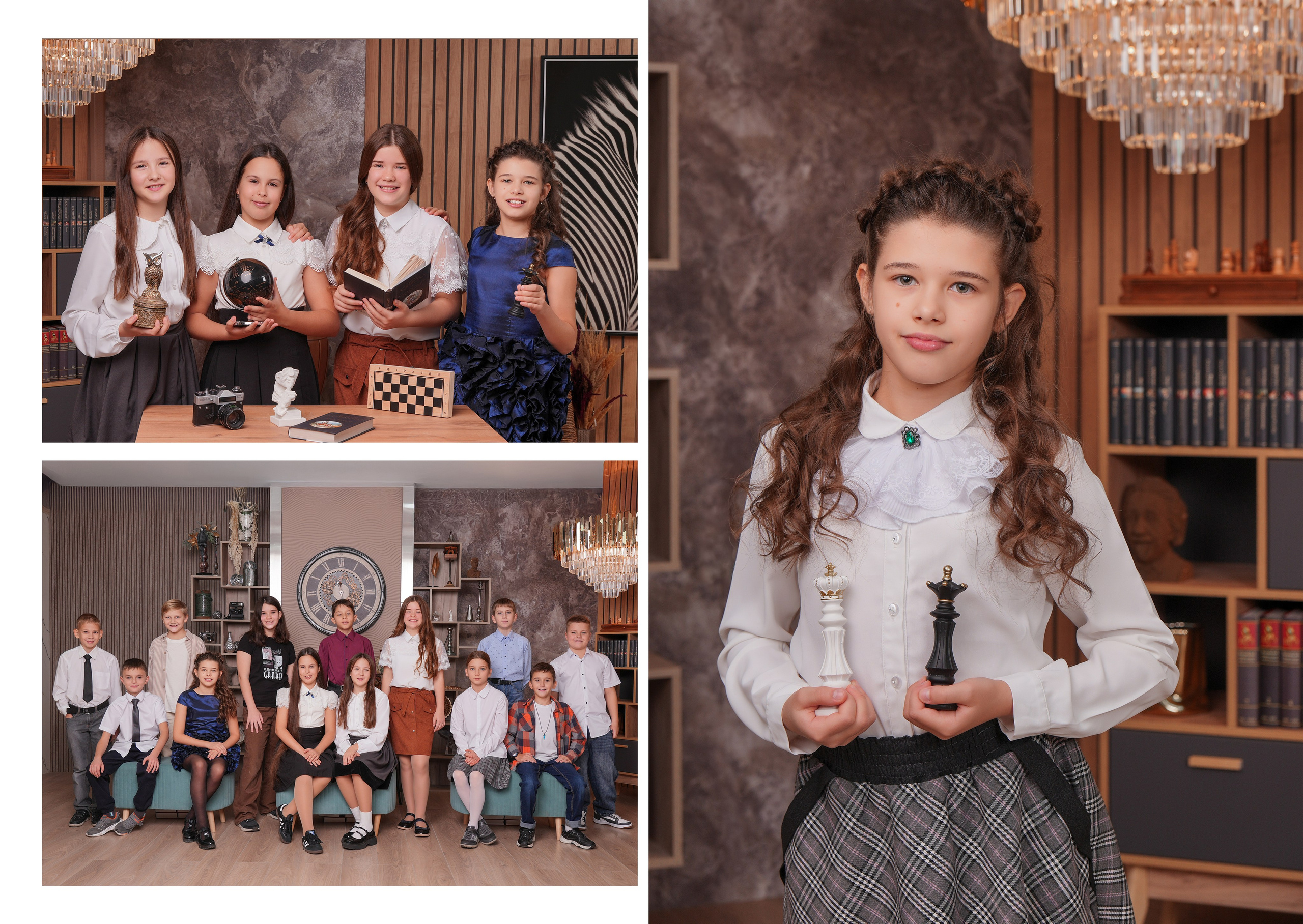 ЛИЦЕЙ 64 4 В. Красивый выпускной альбом в Краснодаре